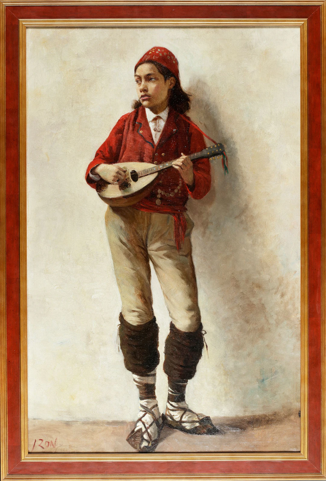 BOY WITH A MANDOLIN