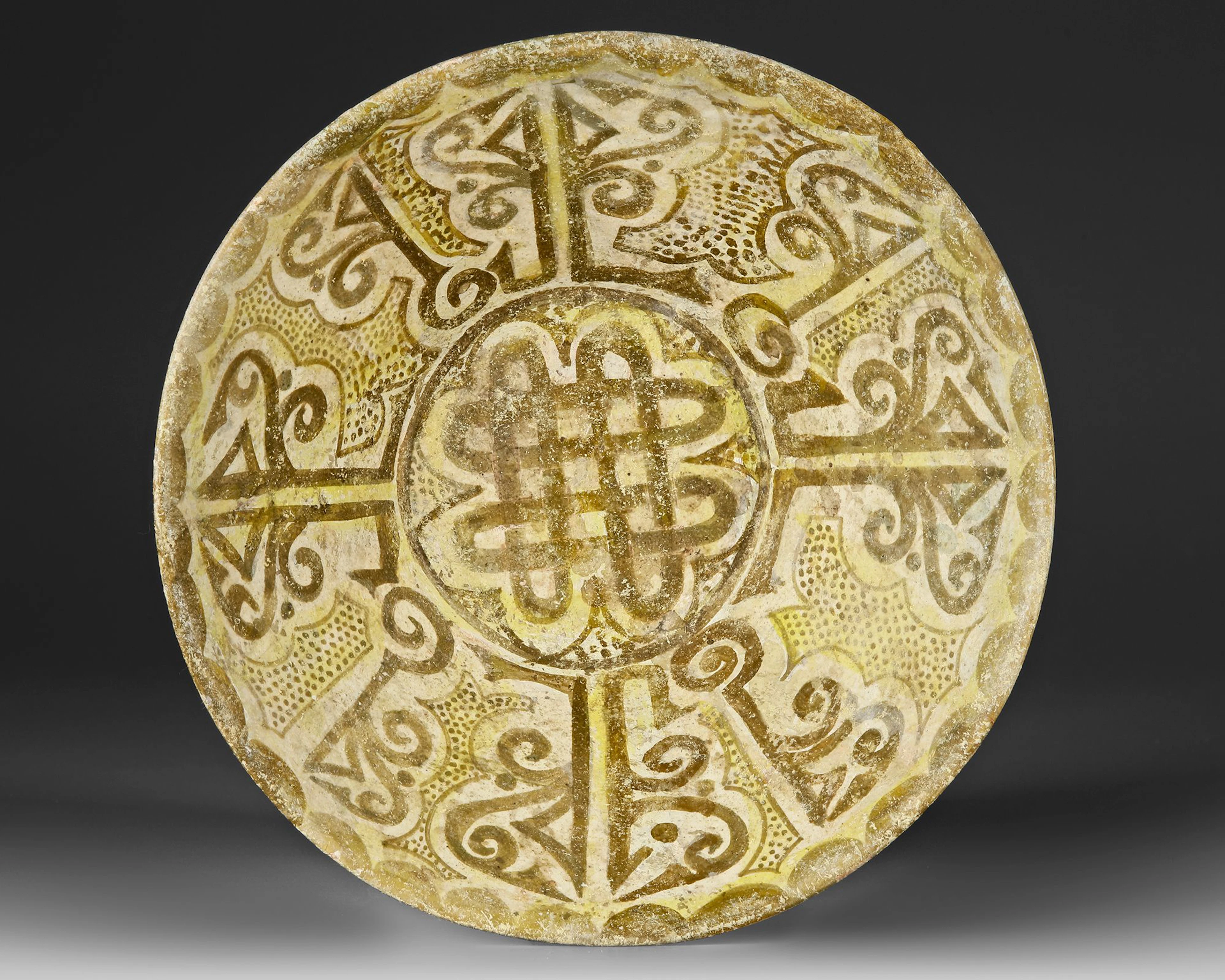 A NISHAPUR POTTERY BOWL, PERSIA 10TH-11TH CENTURY