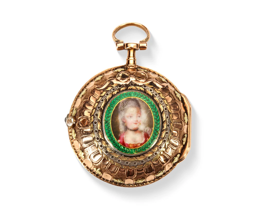 A SMALL SNEK SPILLEGANG POCKETWATCH, EARLY 18TH CENTURY