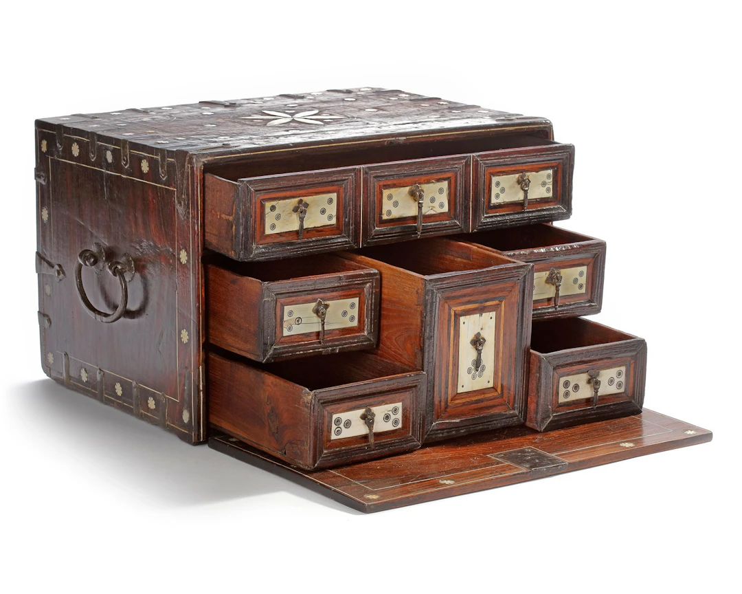 AN INDO-PORTUGUESE CABINET, 17TH-CENTURY