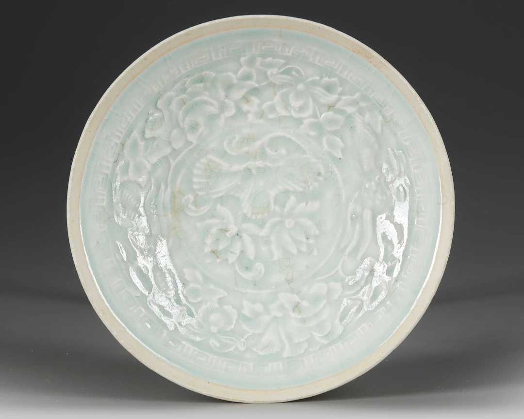 A CHINESE QINGBAI 'FLORAL' BOWL, SONG DYNASTY (960-1279)