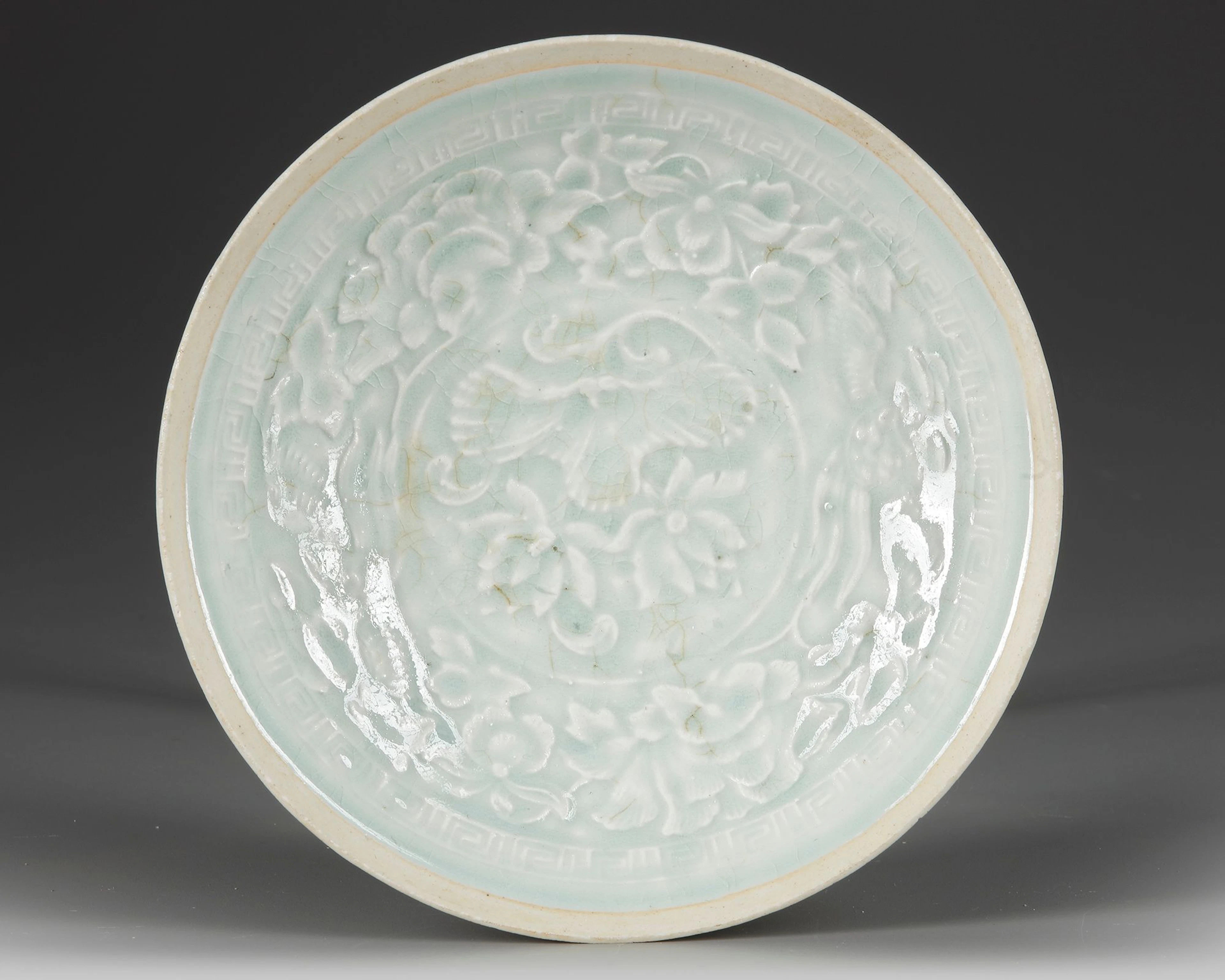 A CHINESE QINGBAI 'FLORAL' BOWL, SONG DYNASTY (960-1279)