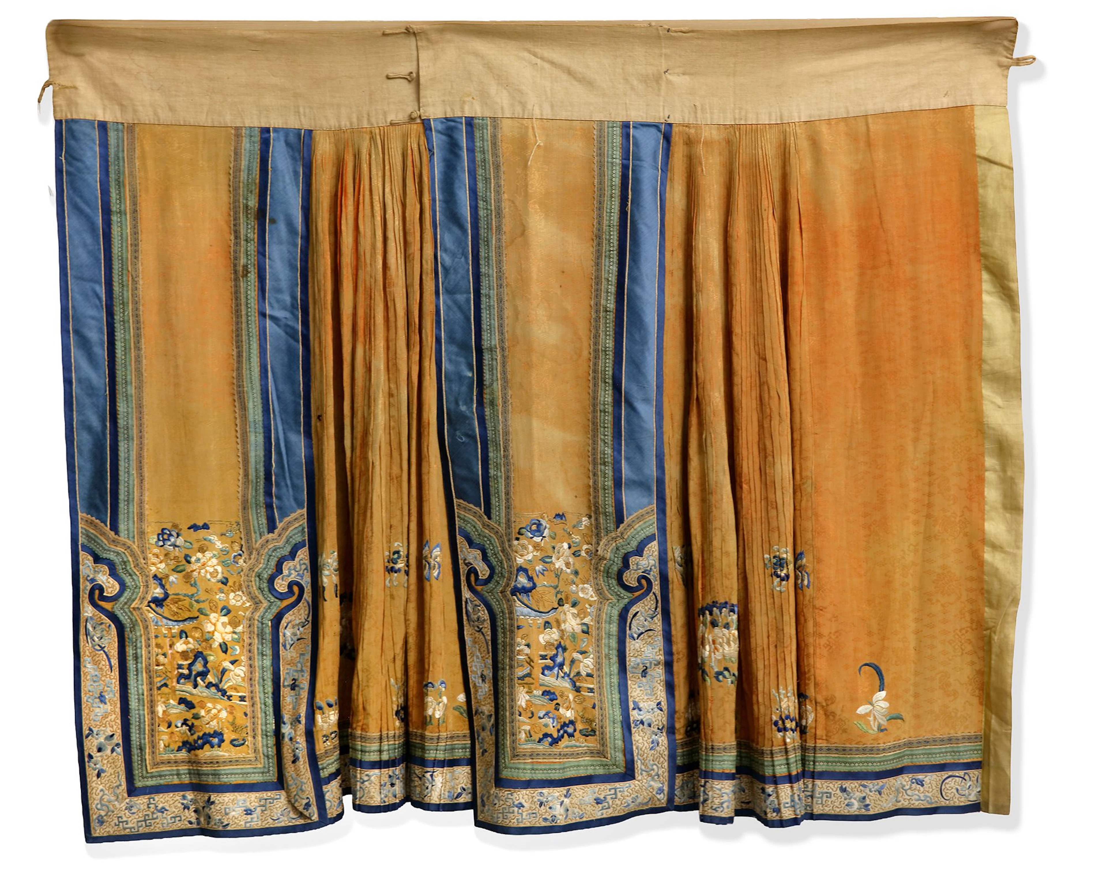 A CHINESE PLEATED SKIRT (A MAMIANQUN), 19TH CENTURY