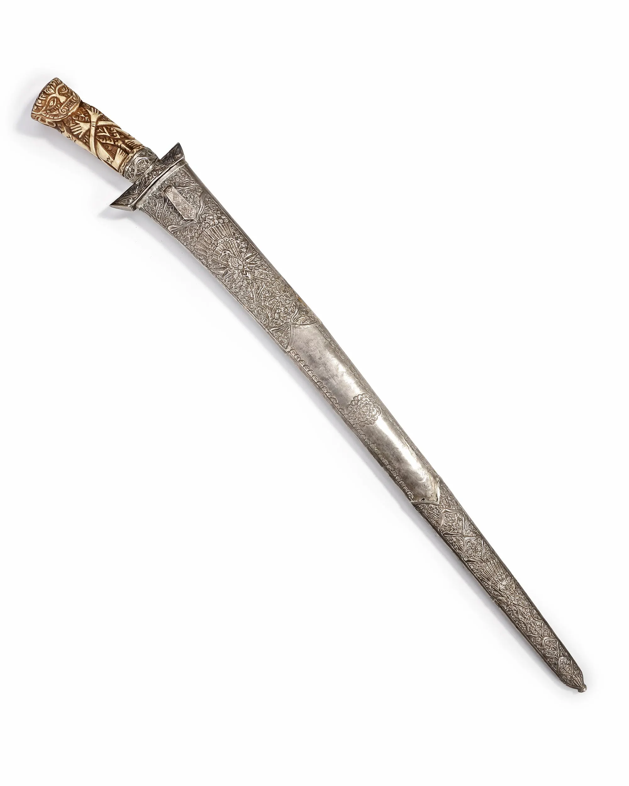 A SILVER SWORD, MALAYSIA, 19TH CENTURY