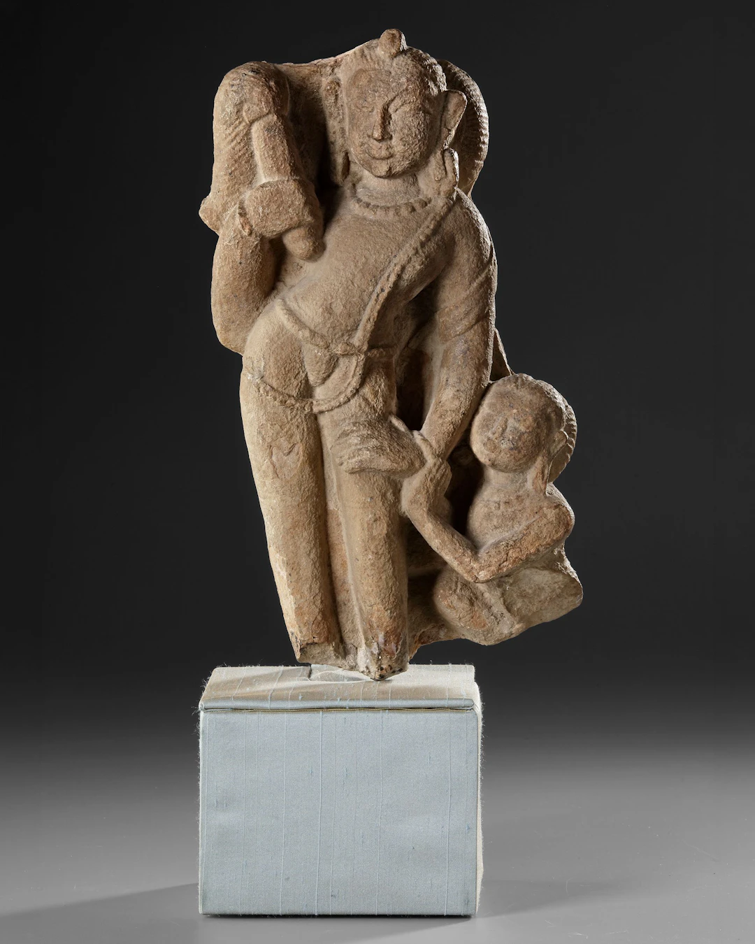 A NORTH-INDIAN SANDSTONE CARVING OF SHIVA, 10TH-11TH CENTURY