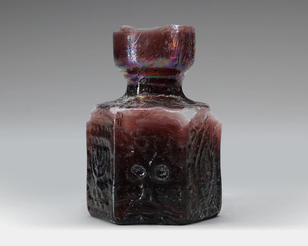 A SIDONIAN MOLD-BLOWN BOTTLE SIDON, 1ST CENTURY AD