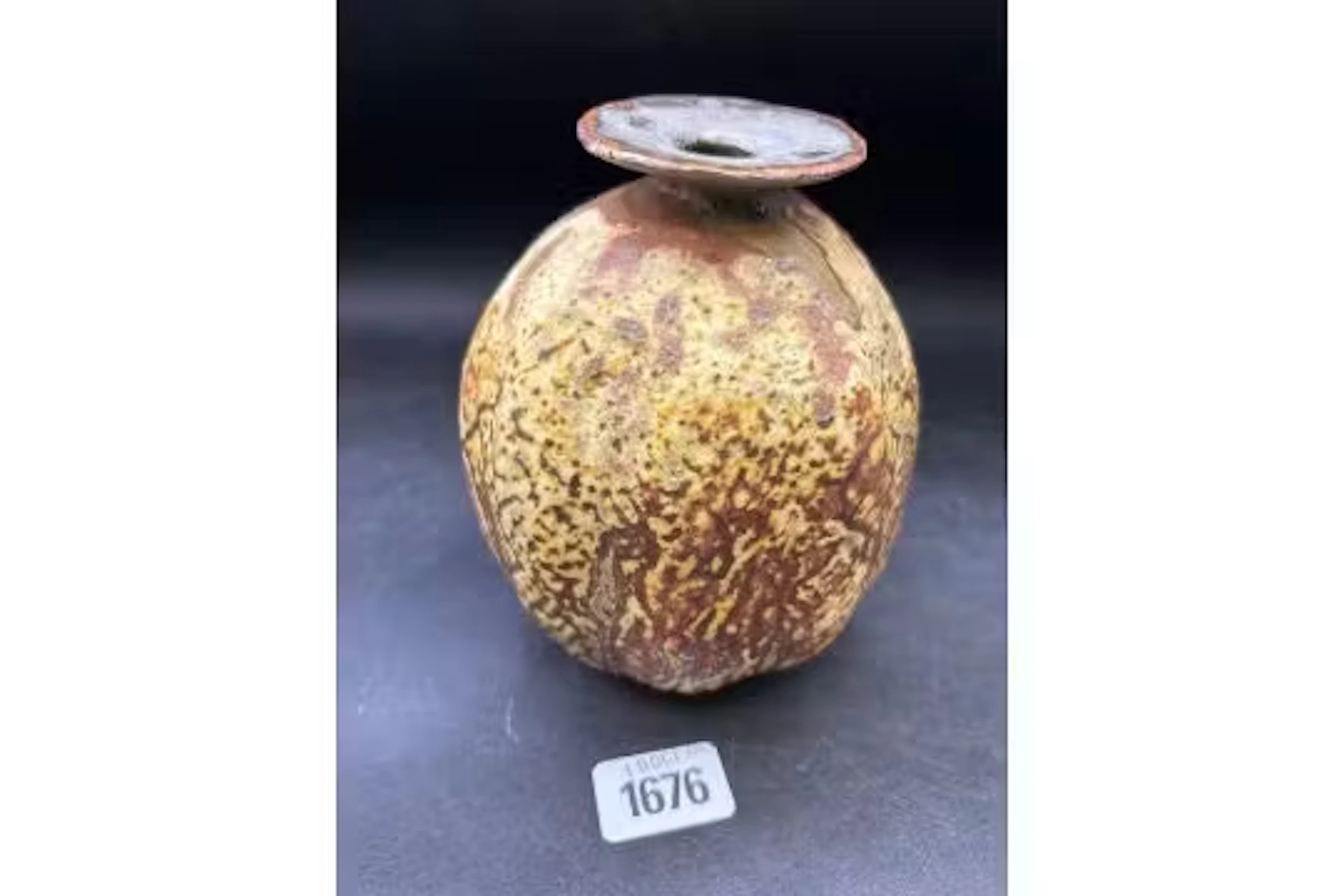 Another Studio Pottery vase by ALAN WALLWORK, 5.5" high