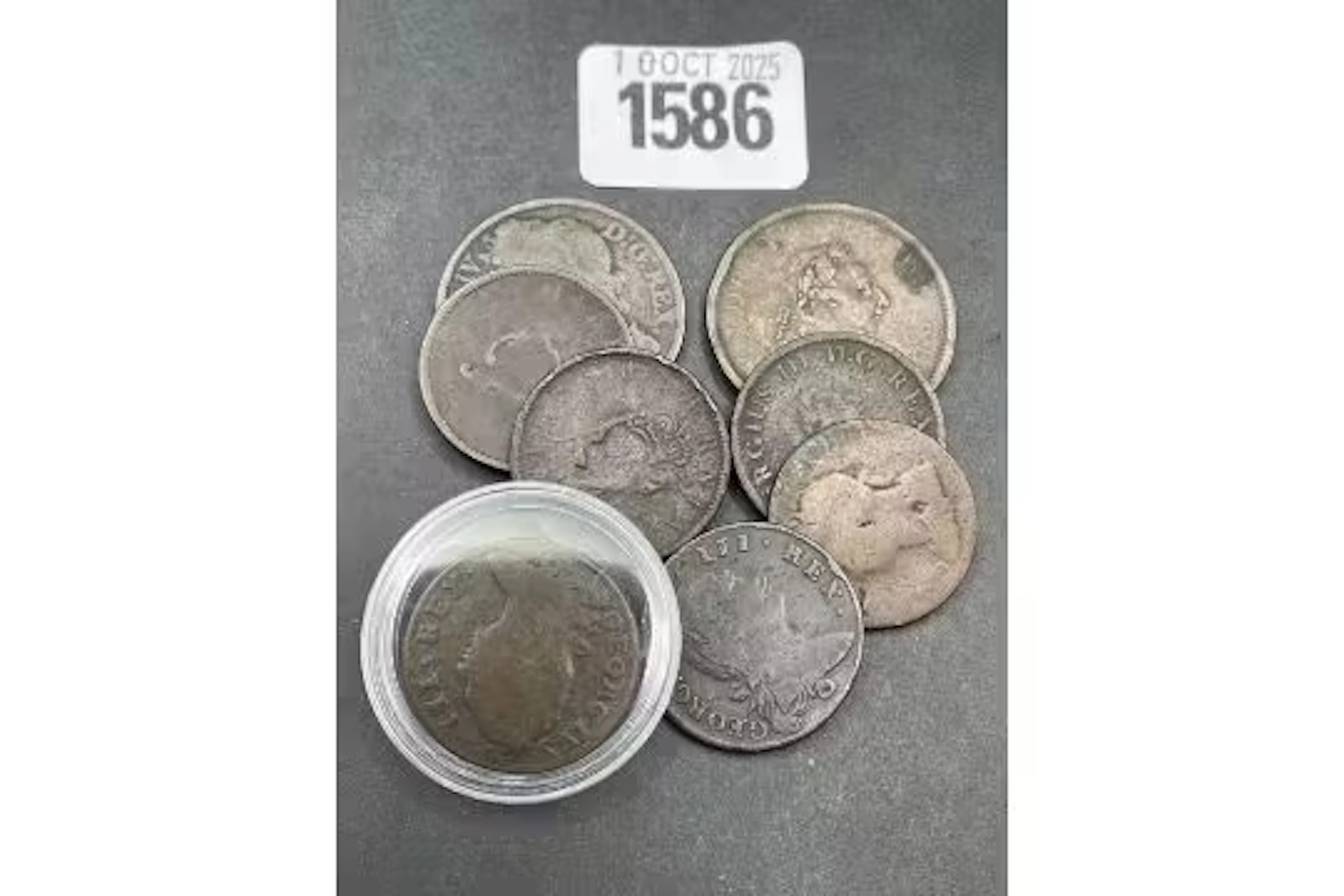 A quantity of Irish Georgian copper coins, pennies and half pennies