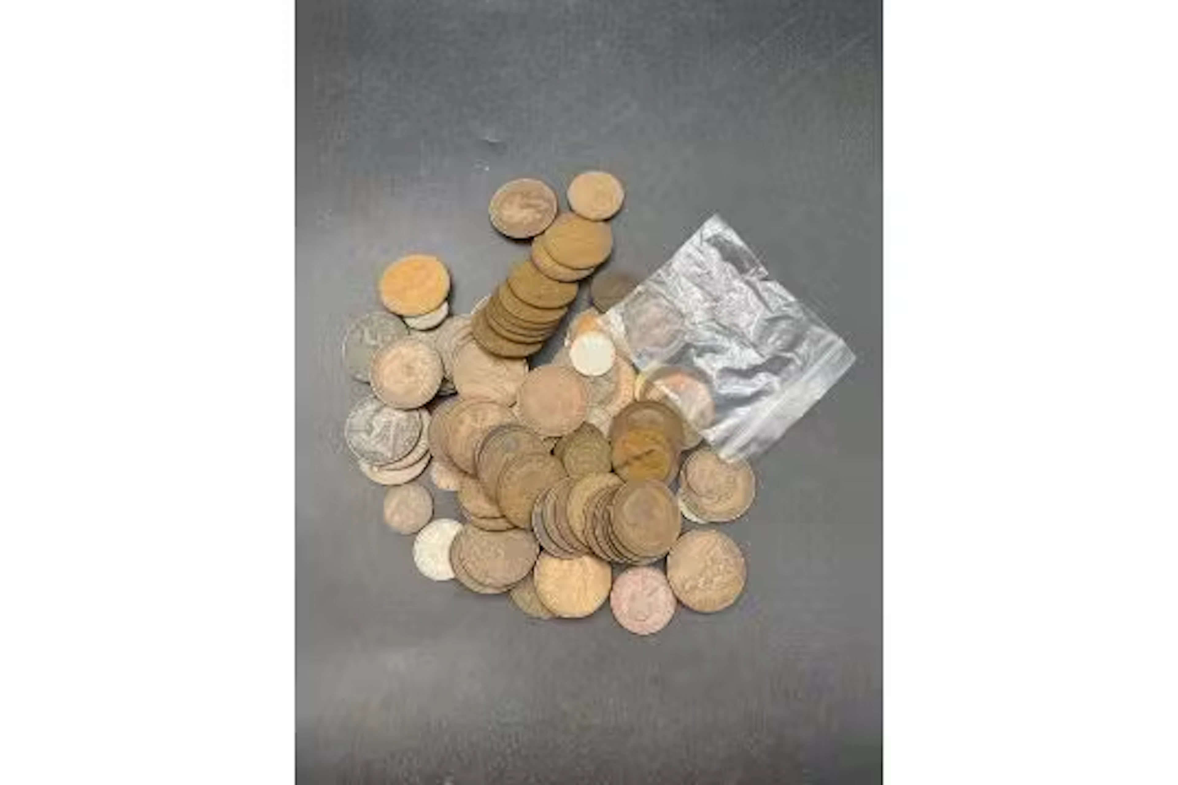 Jersey half penny 1858 + other coins
