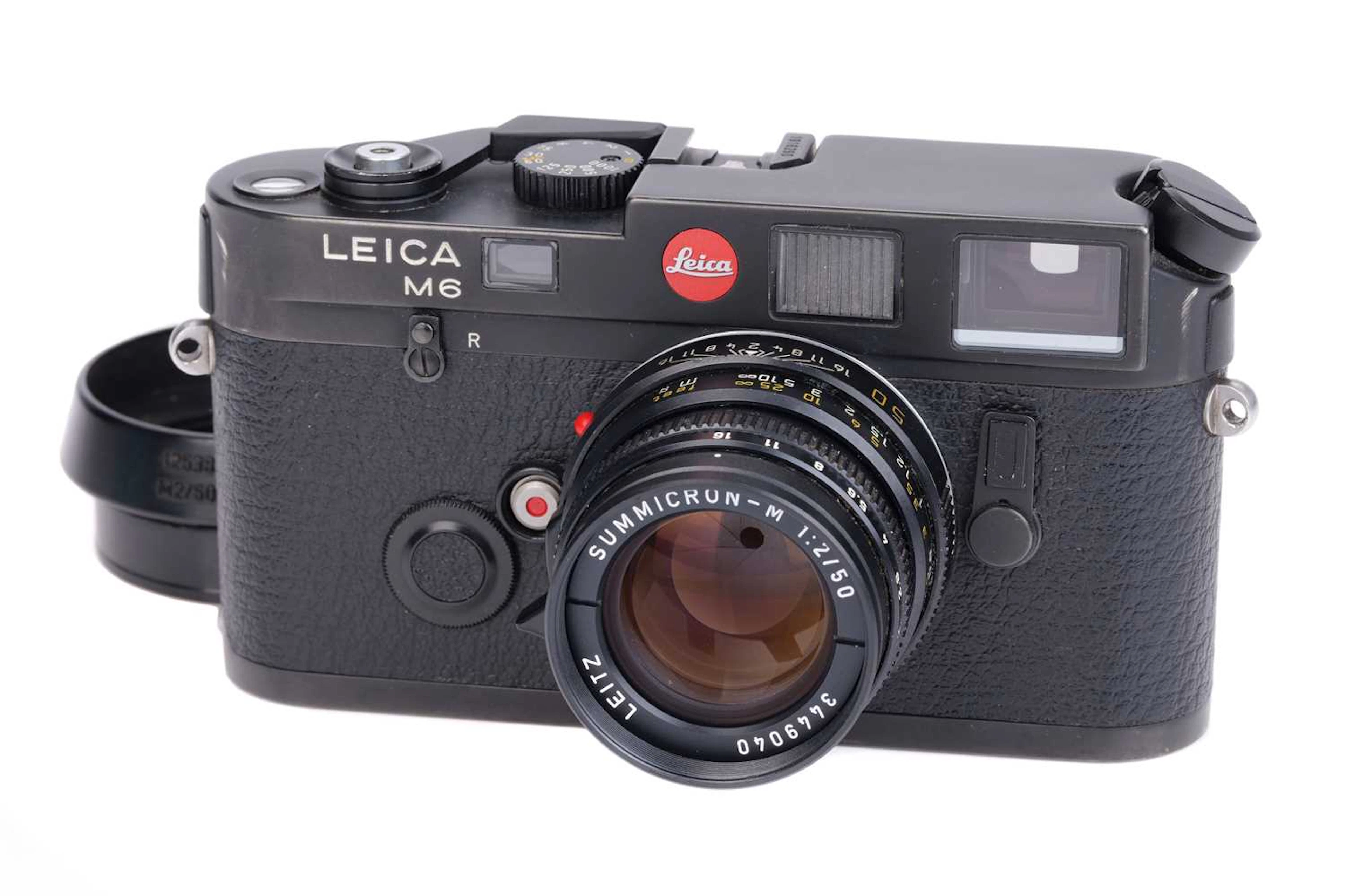 A Leica M6 Rangefinder Camera