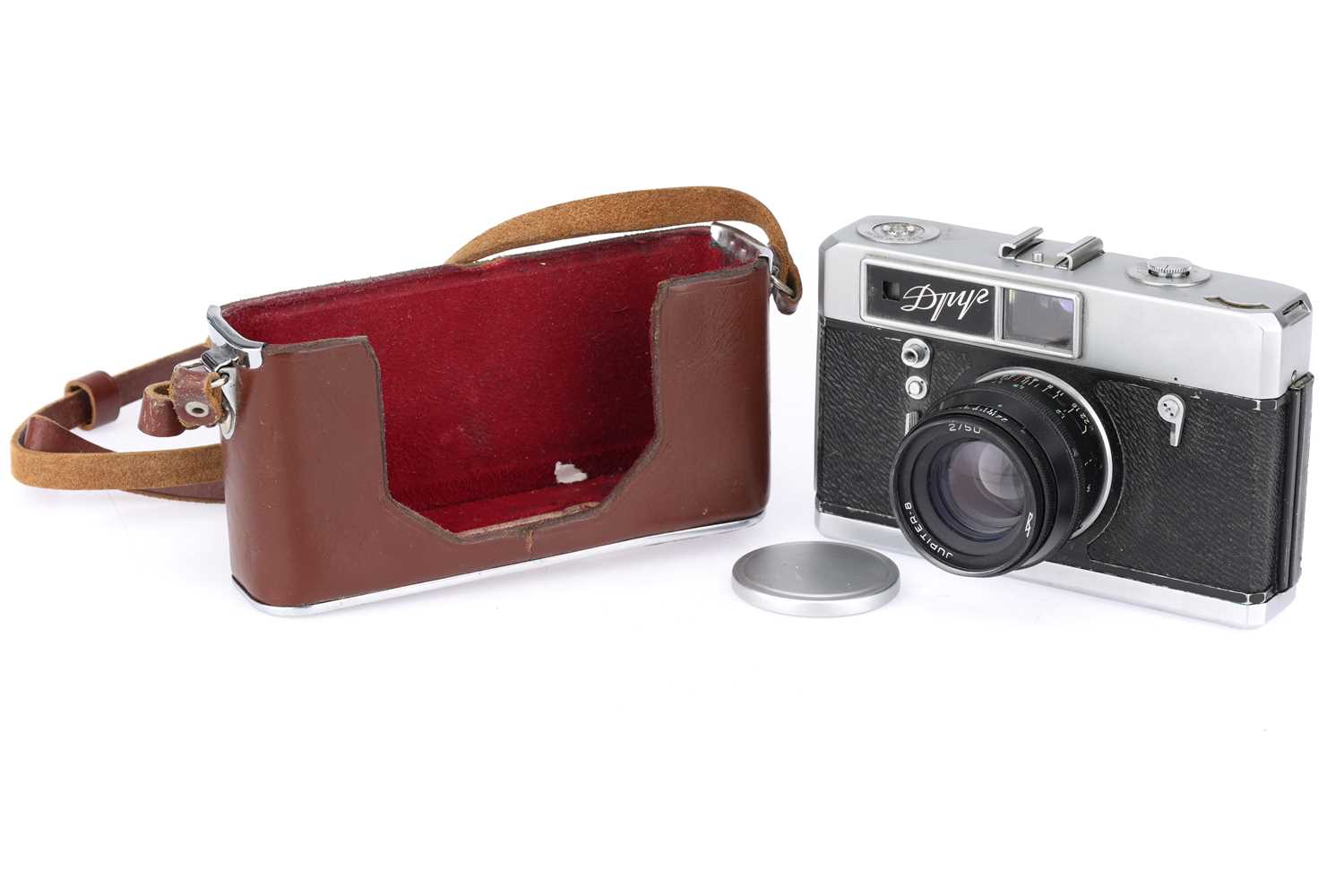 A Krasnogorsk Drug 35mm Rangefinder Camera