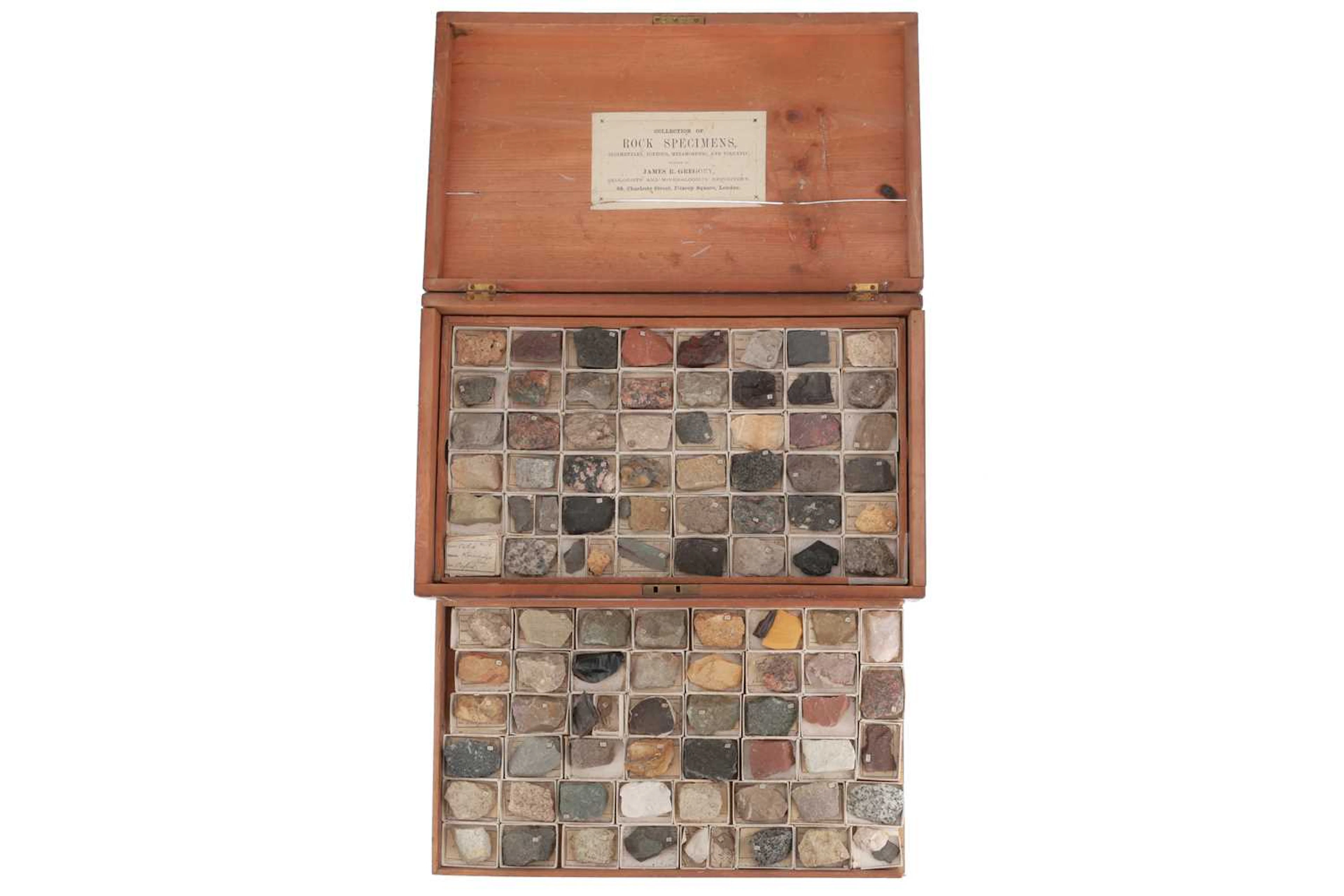 James R. Gregory Collection of Sedimentary, Igneous, Metamorphic &