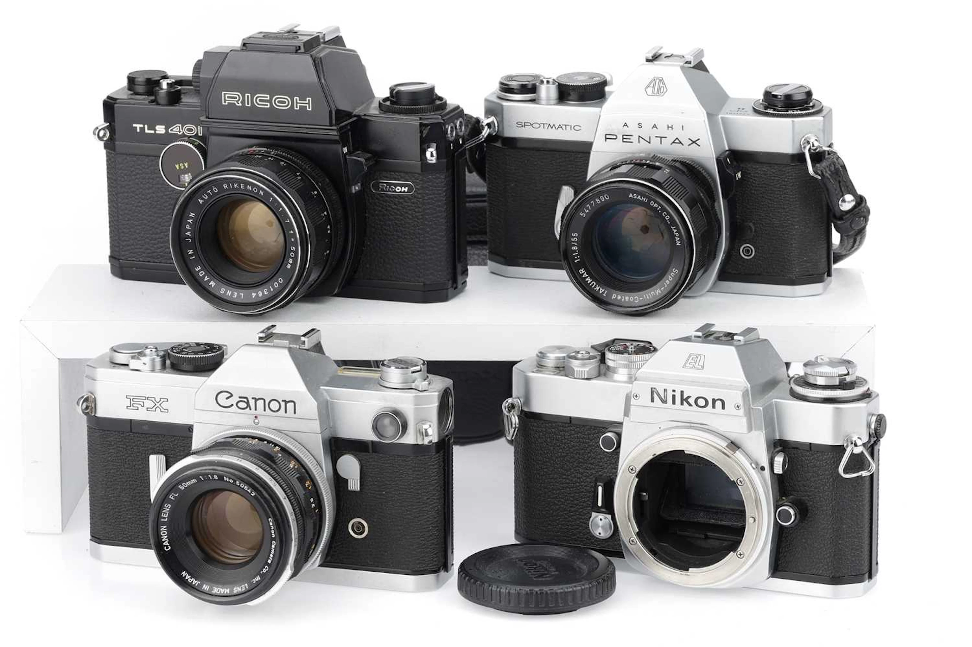 A Selection of 35mm SLR Cameras
