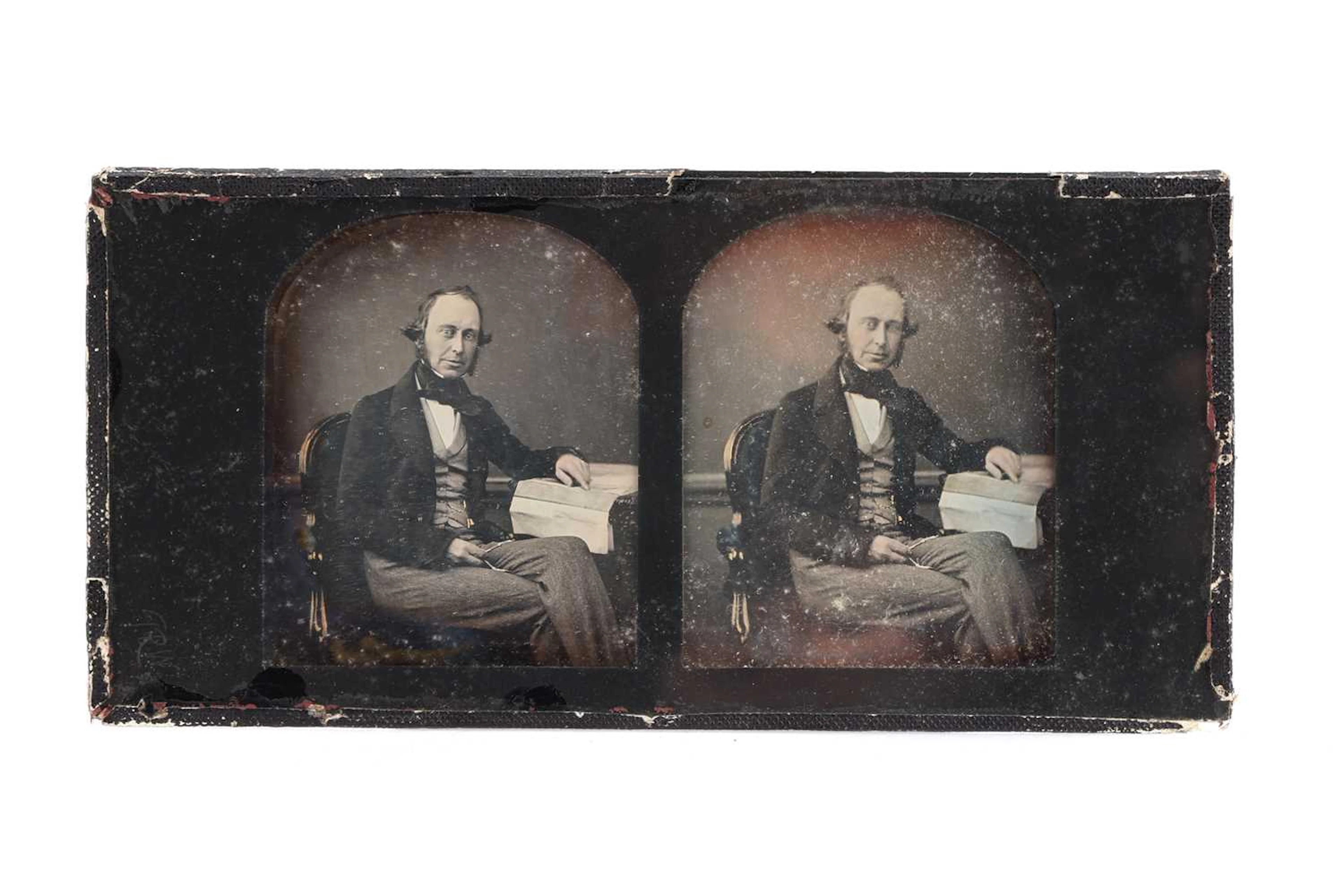 T. R. Williams Stereo Daguerreotype