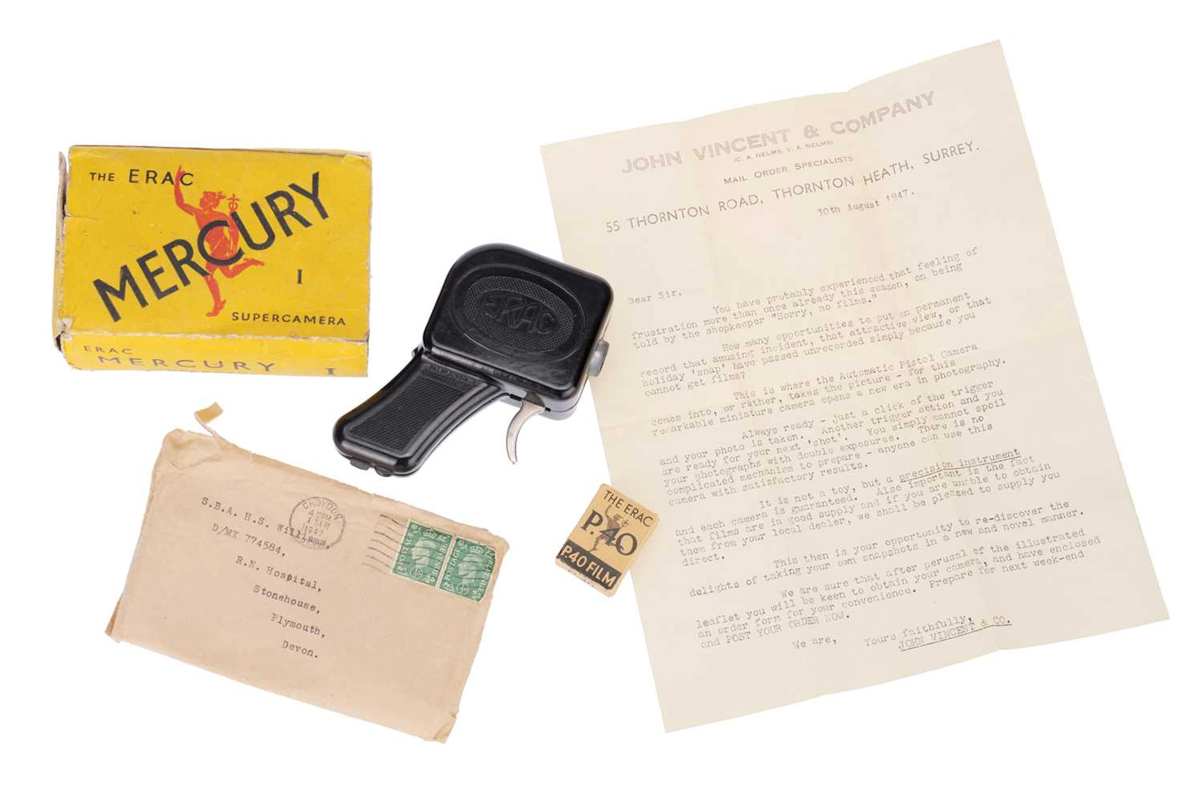 An Erac Selling Murcury Pistol I Camera