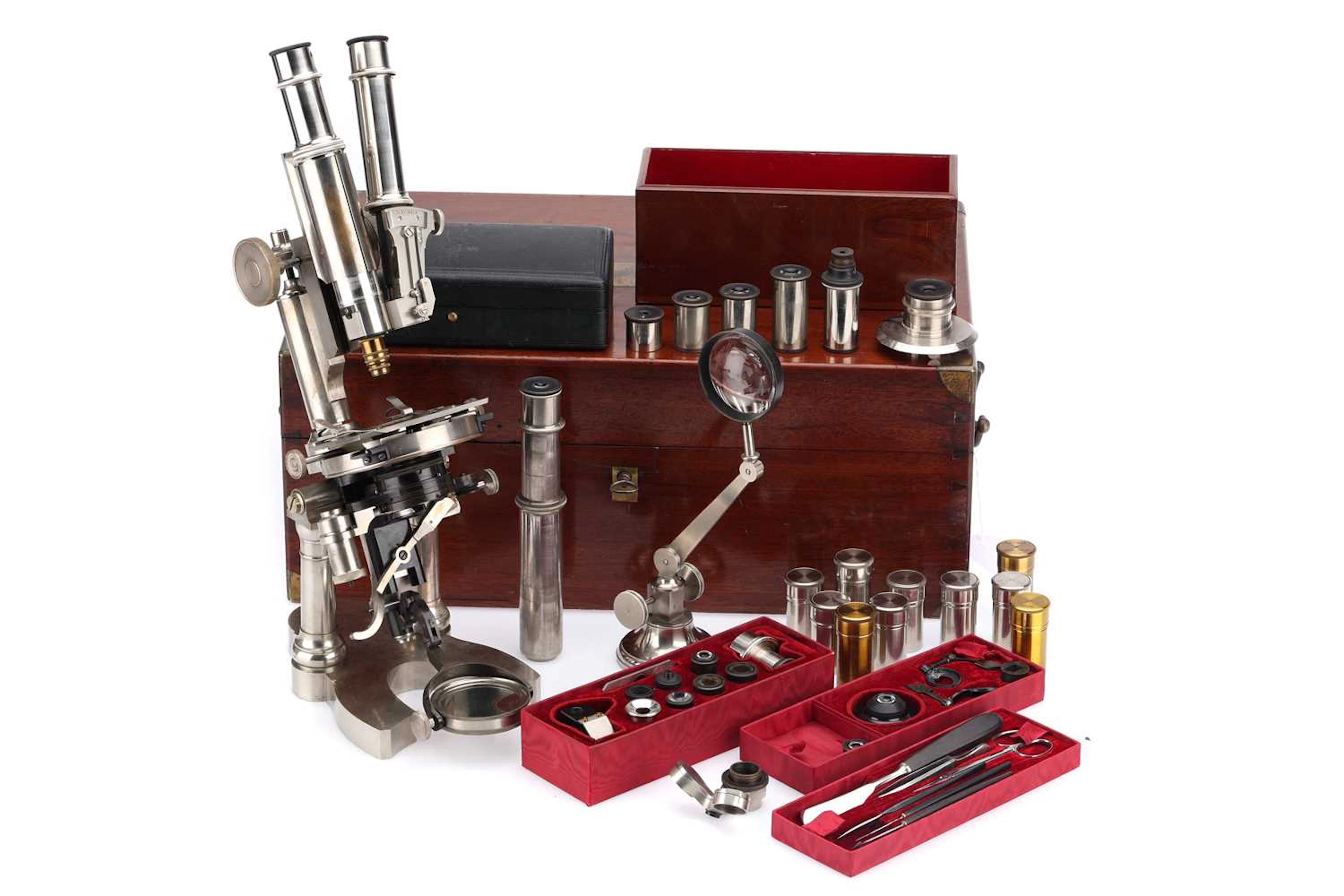 Grand Exhibition No.1 Binocular Microscope Outfit