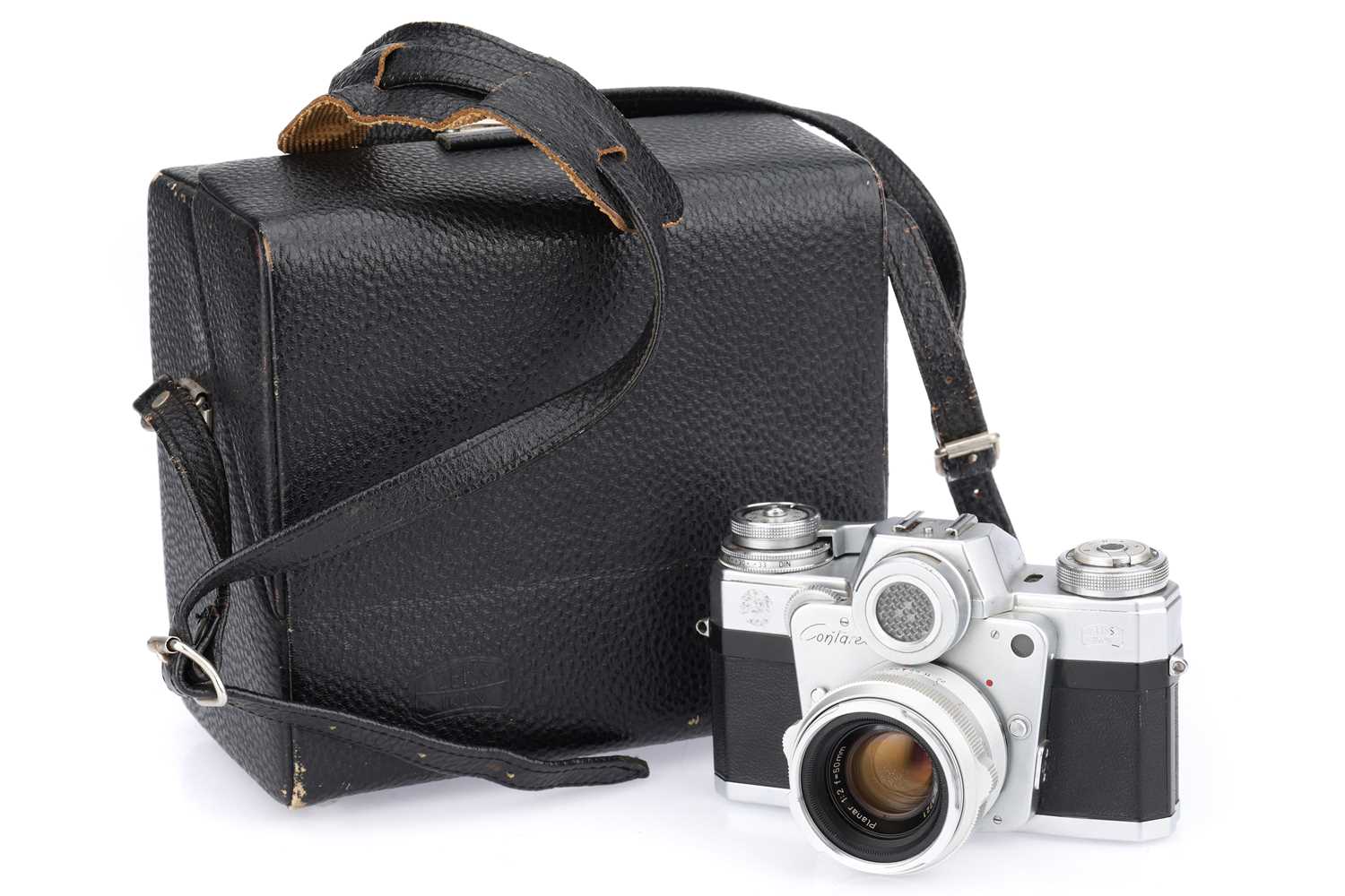 A Zeiss Ikon Contarex "Bullseye" 35mm Camera