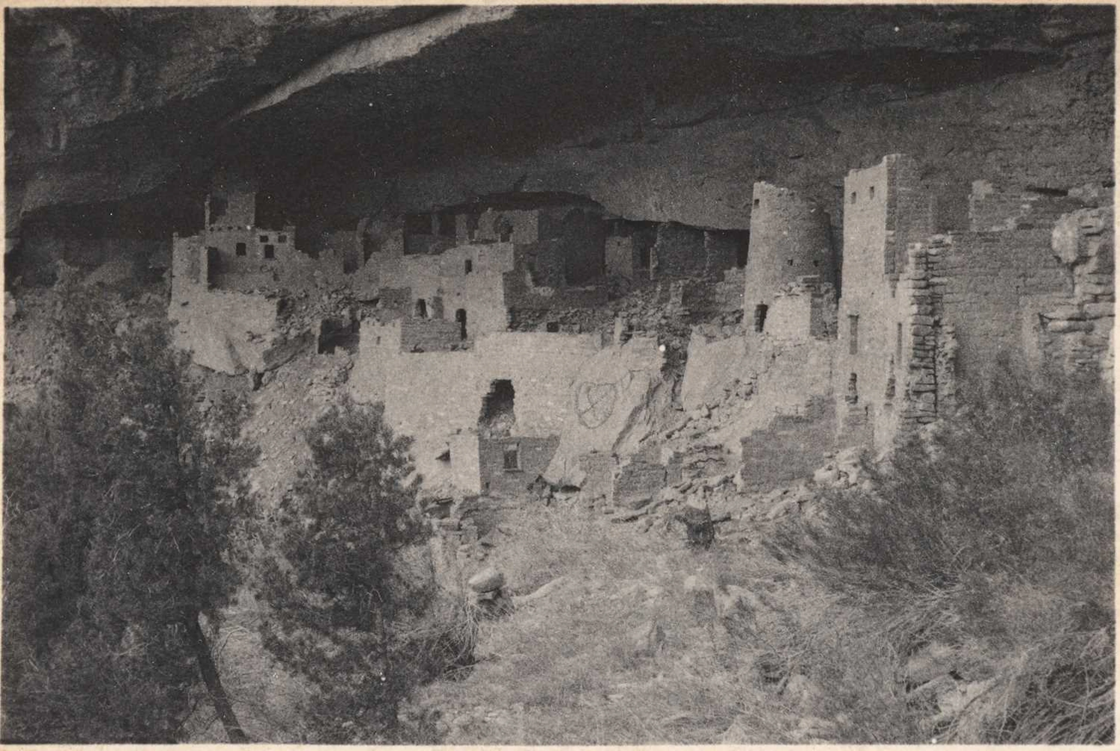 Mesa Verde Platinum Print by Adam Clark Vroman