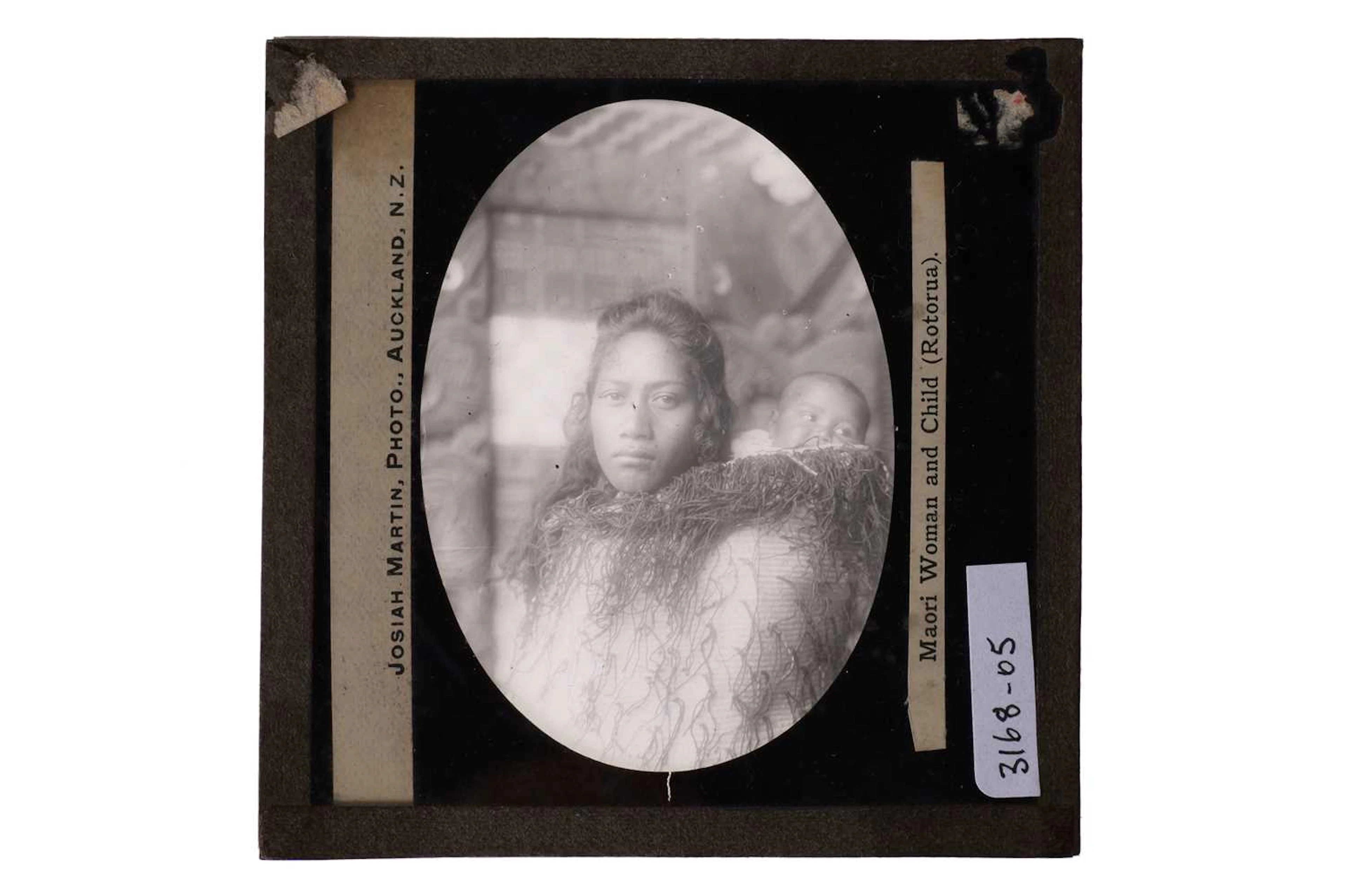 Magic Lantern Slides, Maori, Josiah Martin