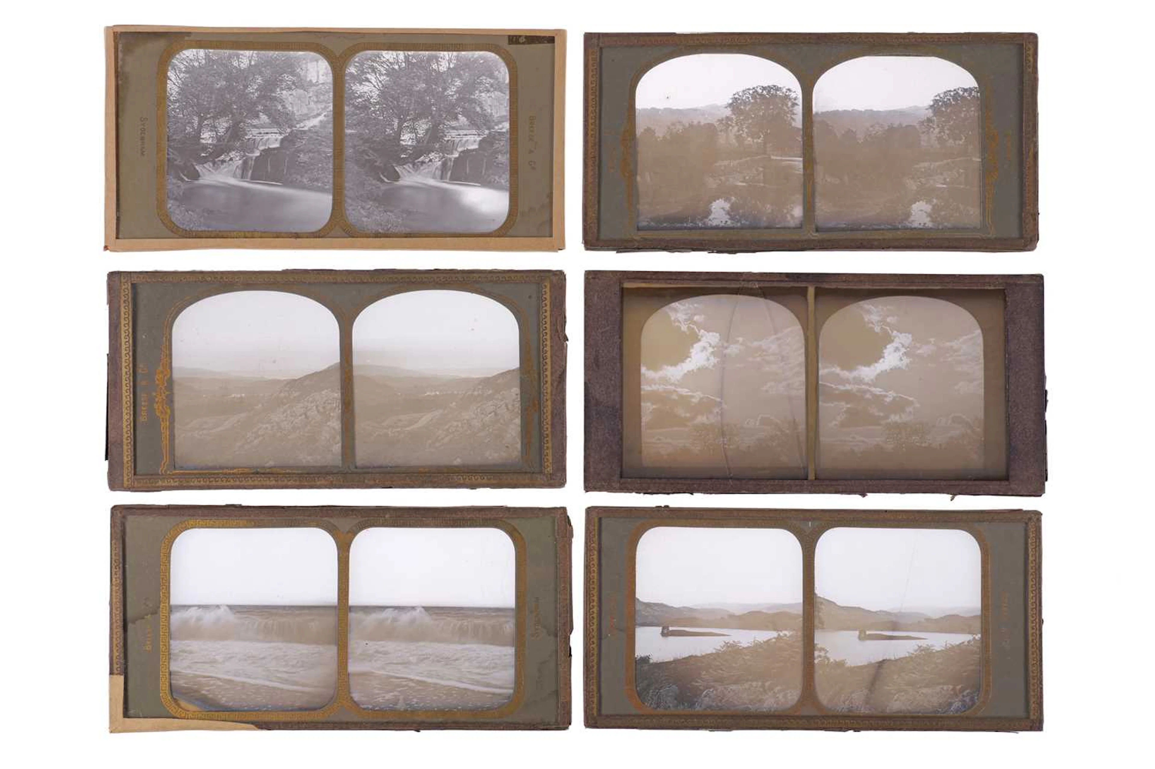 Breese, Charles Stanton, Stereo Diapositive Slides