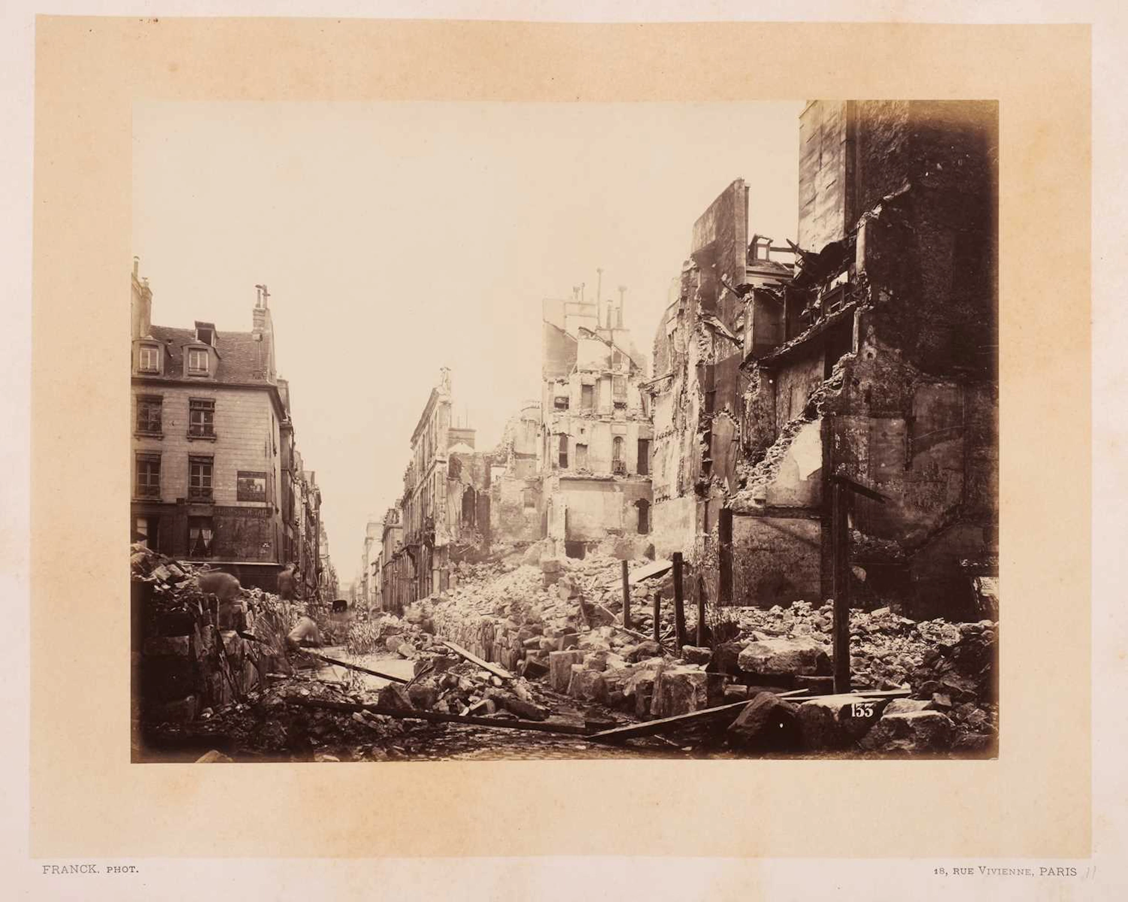 Ruines De Paris 1871