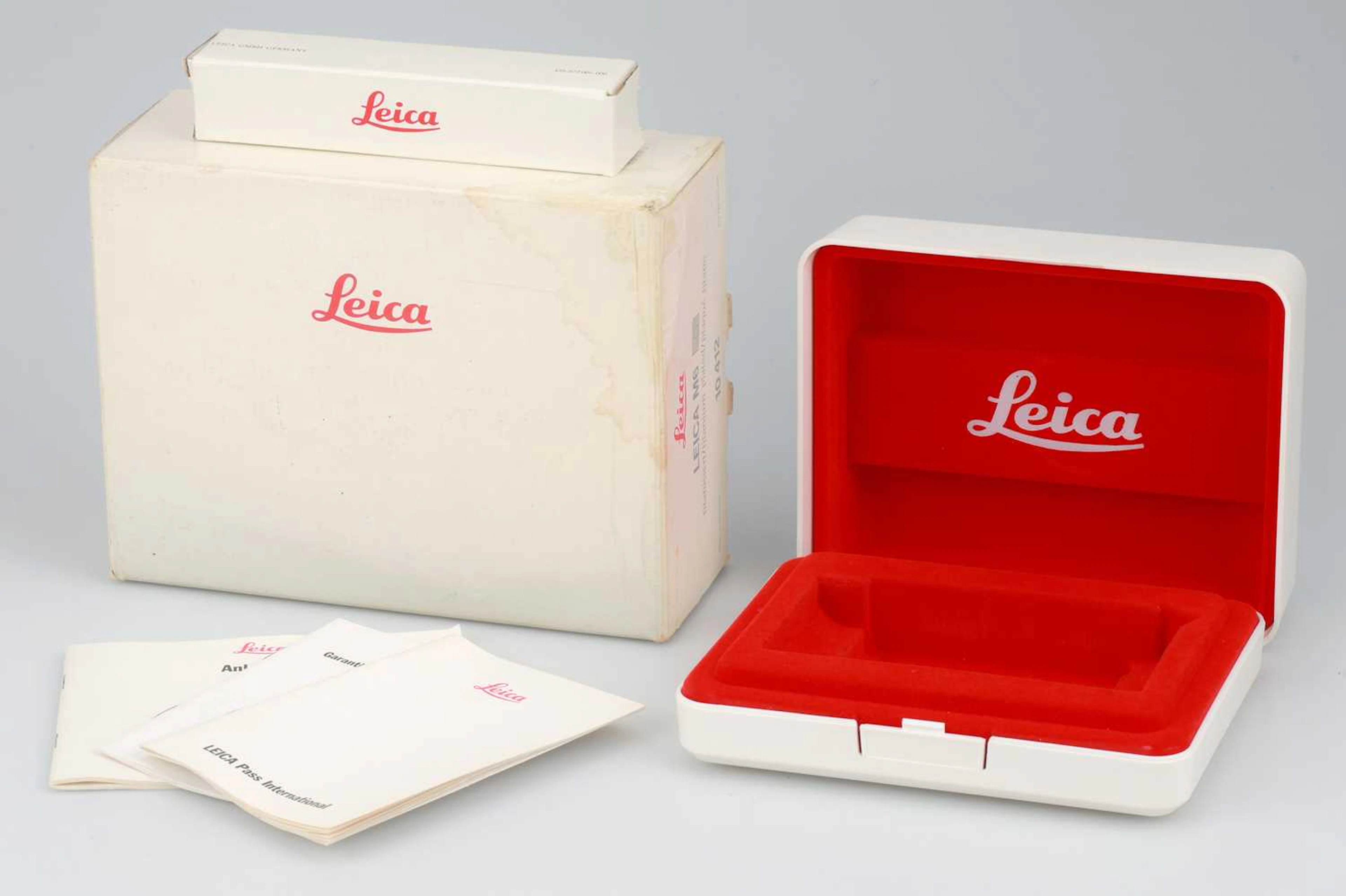 A Box and Case for a Leica M6 Camera
