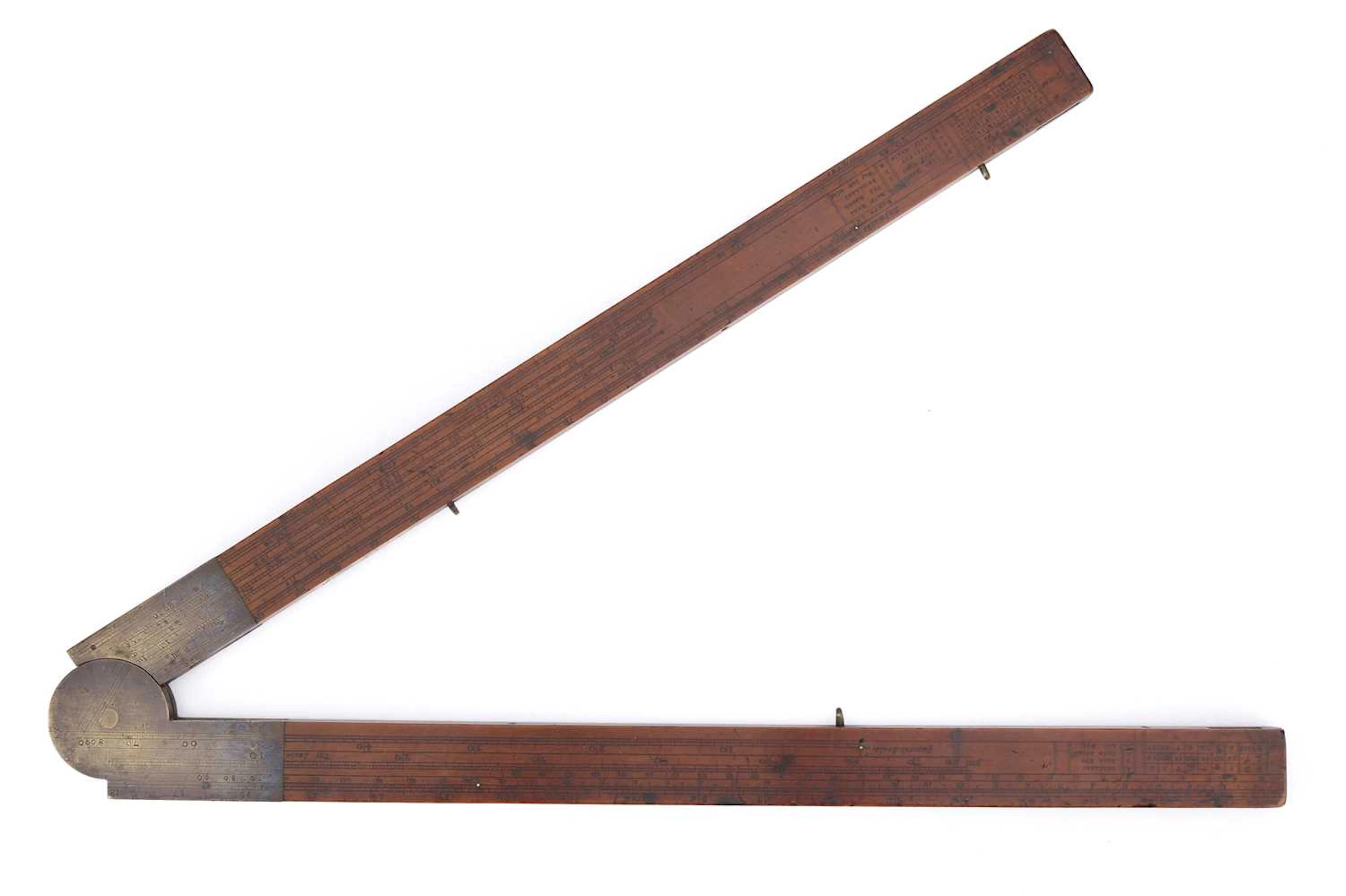 John Brown, large 18" Sector Type Rule