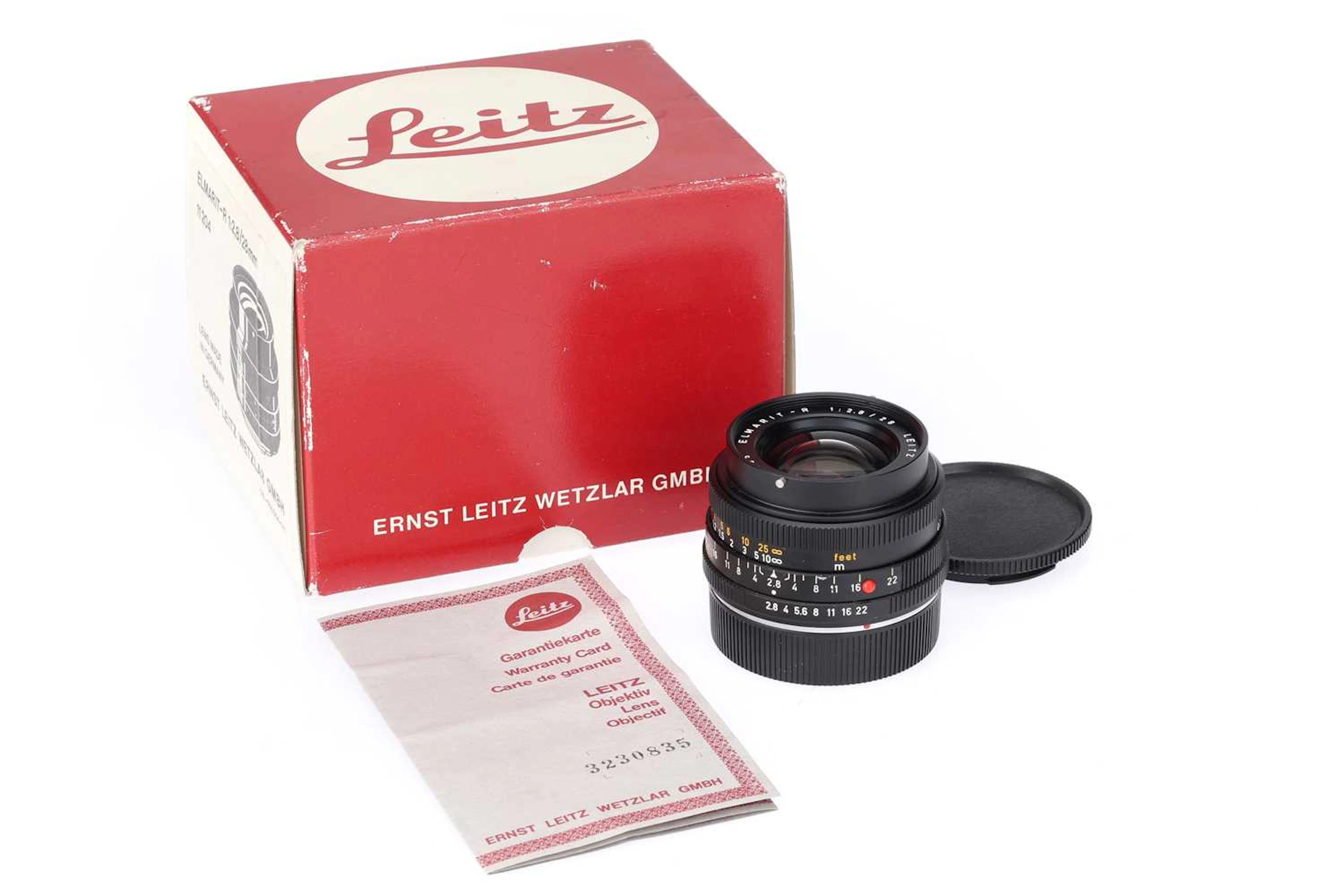 A Leica Elmarit-R 28mm f/2.8 Lens