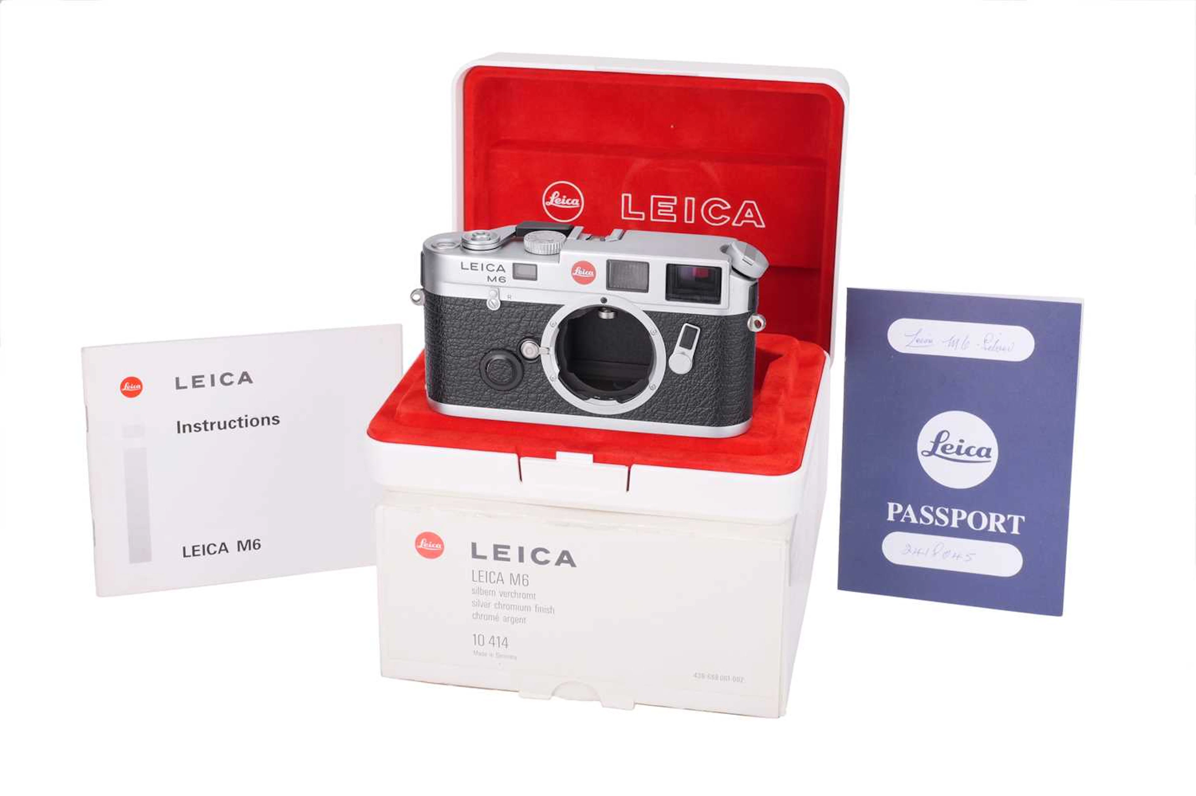 A Leica M6 Rangefinder Camera Body