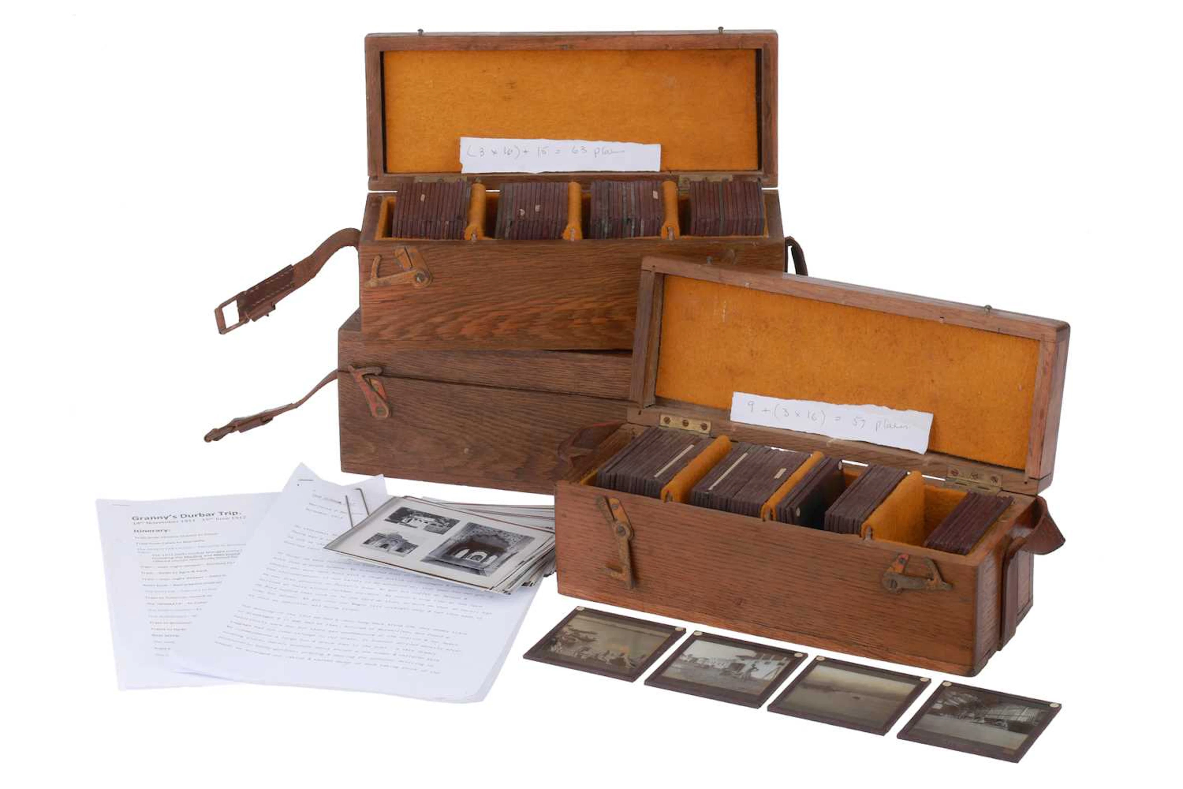 Magic Lantern Slides, 1911 World Tour