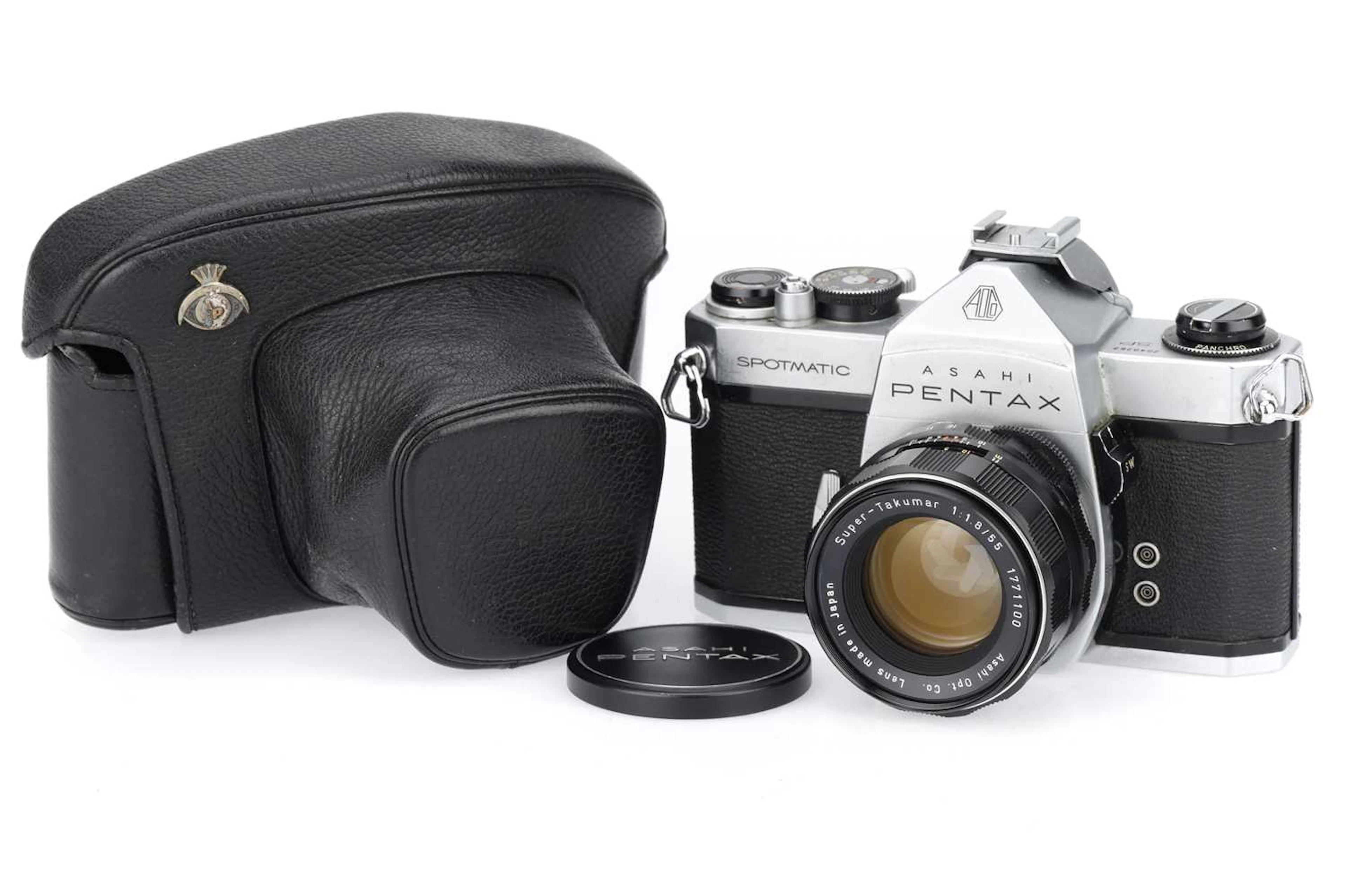An Asahi Pentax Spotmatic SP 35mm SLR Camera