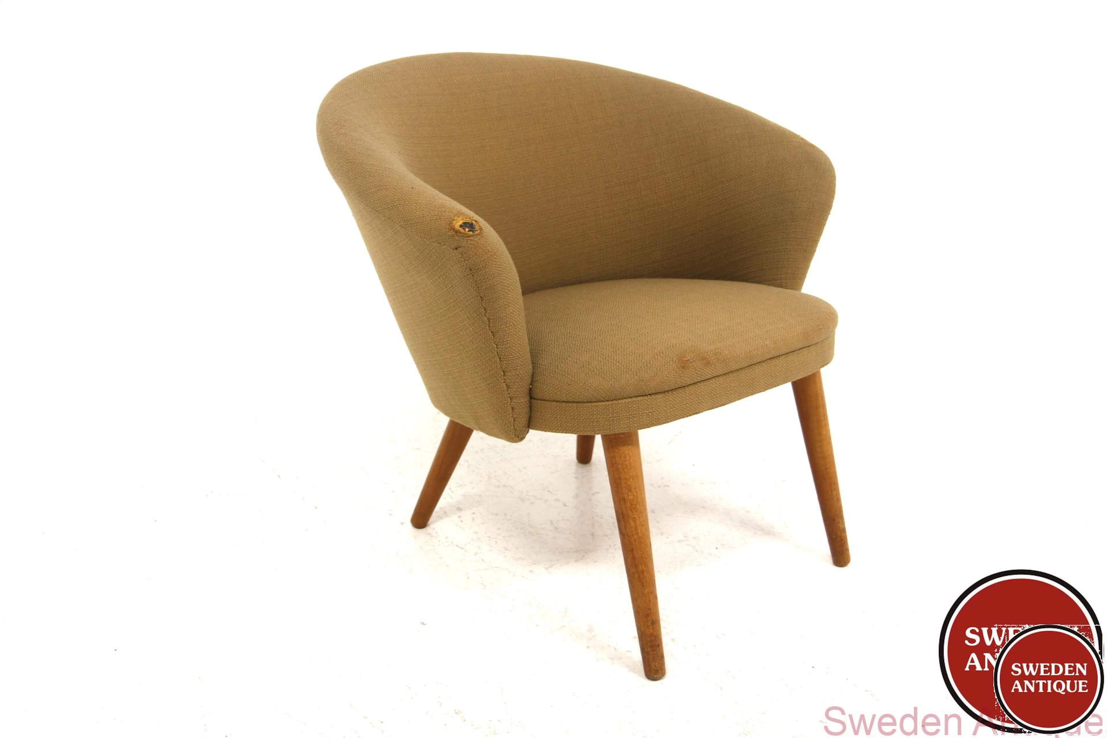 Lounge chair 1950s Swe. Oak