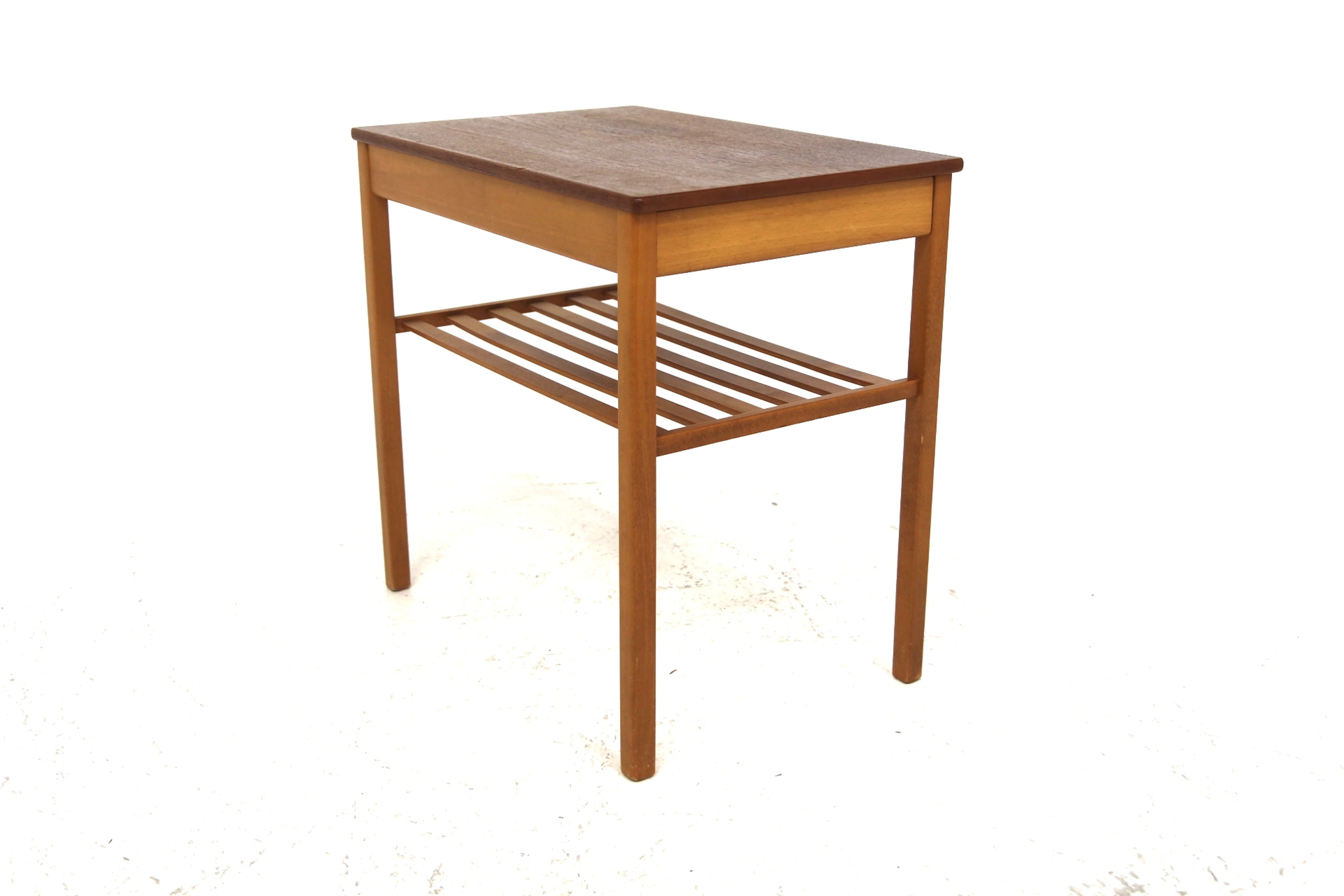 Bedside table Joker Jean Huber for Tingströms, Bra Bohag Year: 1960s