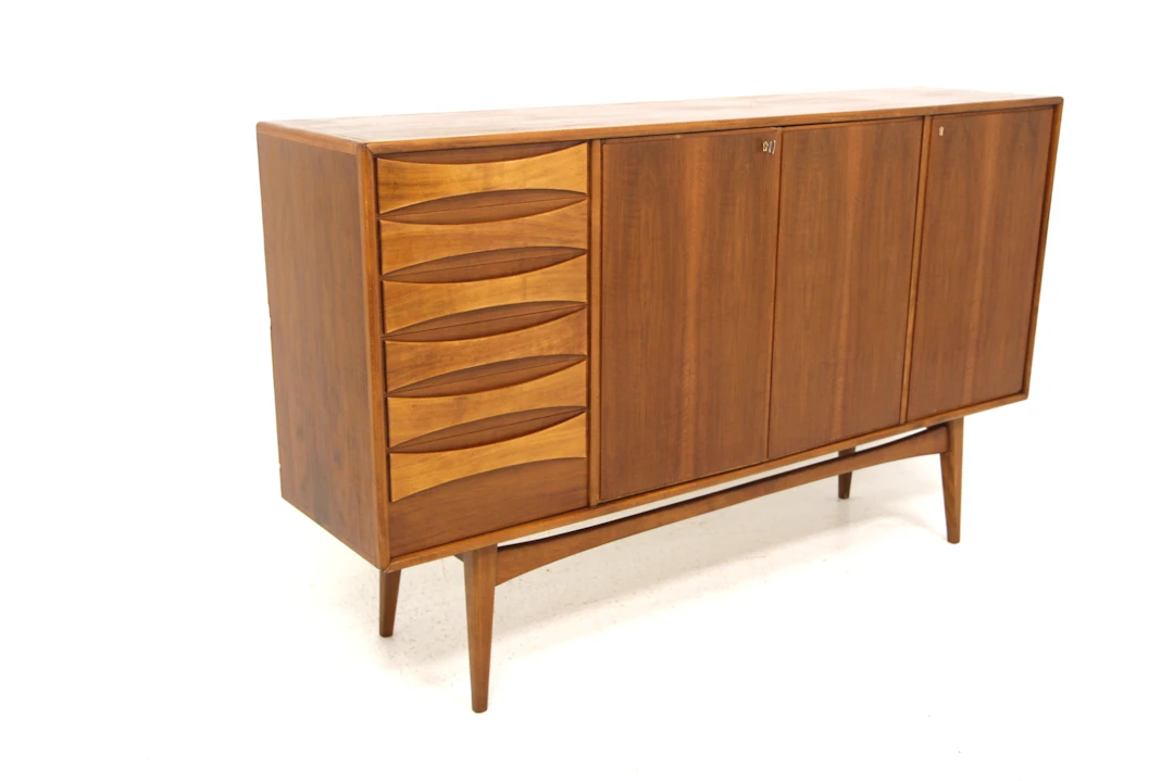 Sideboard / Highboard AB Bröderna Linden Horda Year: 1960s Origin: