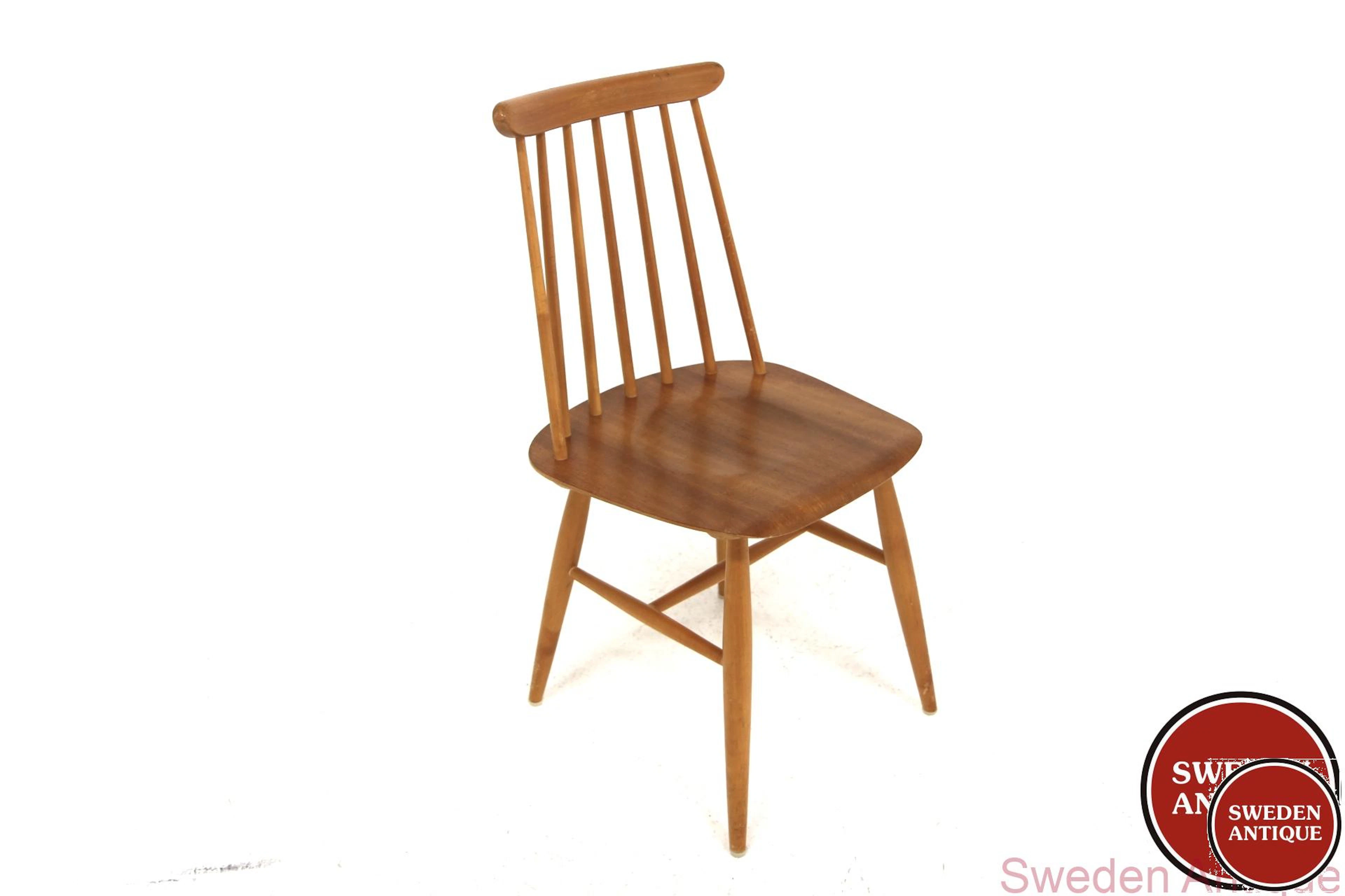 Chairs Edsbyverken 1960s Swe. Teak Beech