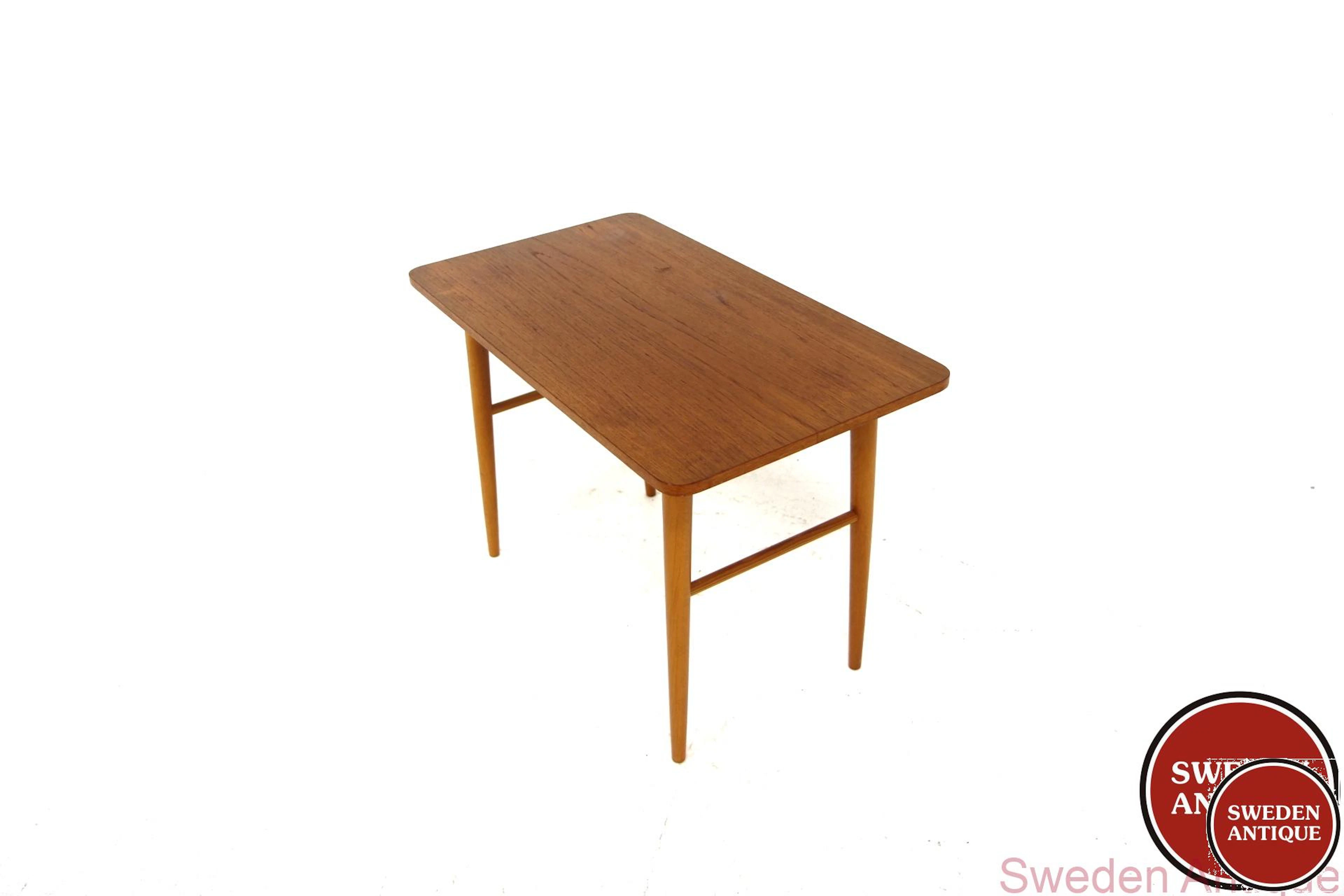 Side table 1950s Swe. Teak Beech