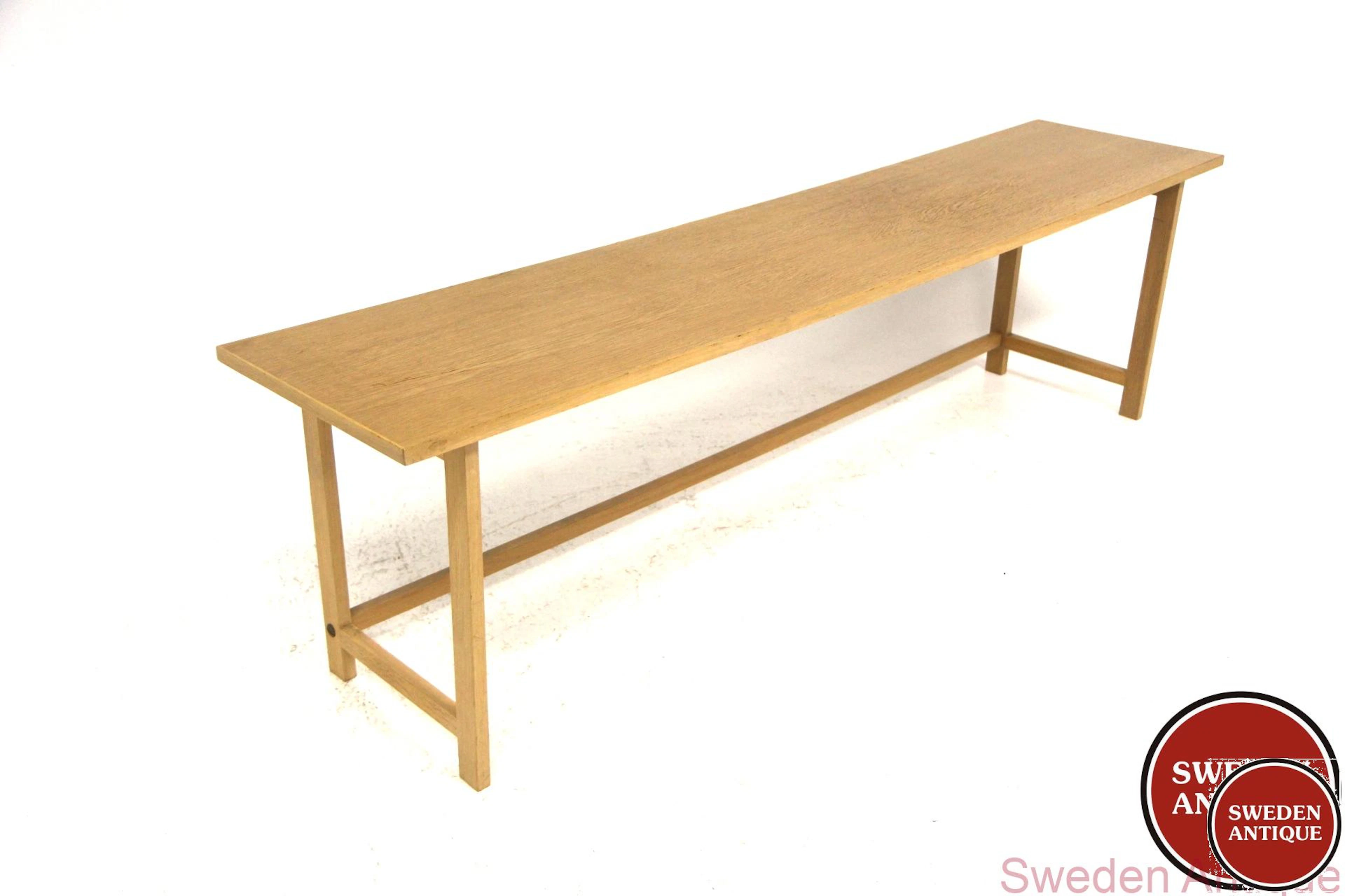 Bench 1960s Swe. Oak