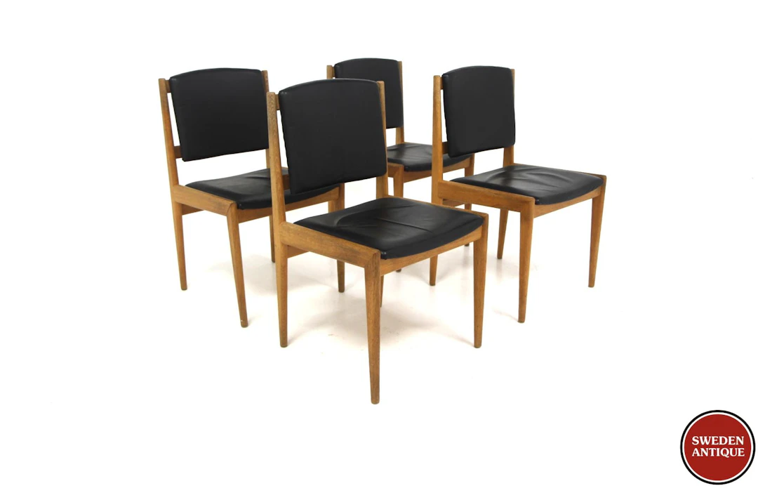 4Pcs Chairs Karl Erik Ekselius for JOC Möbler, Vetlanda Year: 1960s