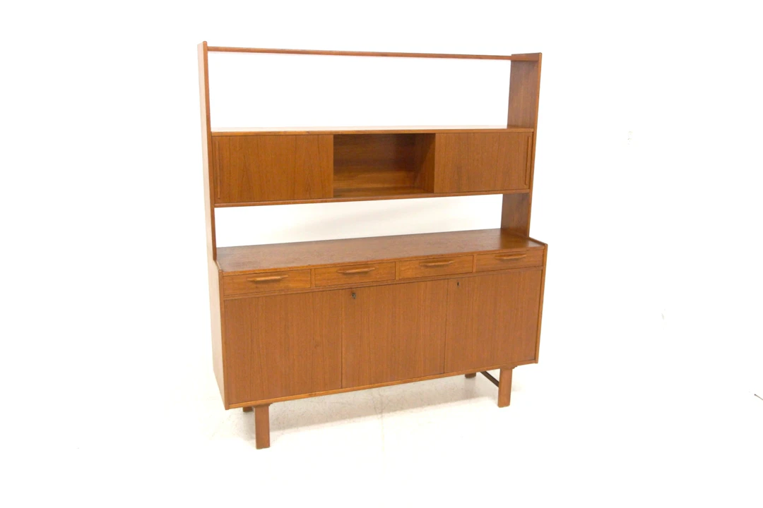 Bookshelf / Cabinet 1960s Swe. Teak