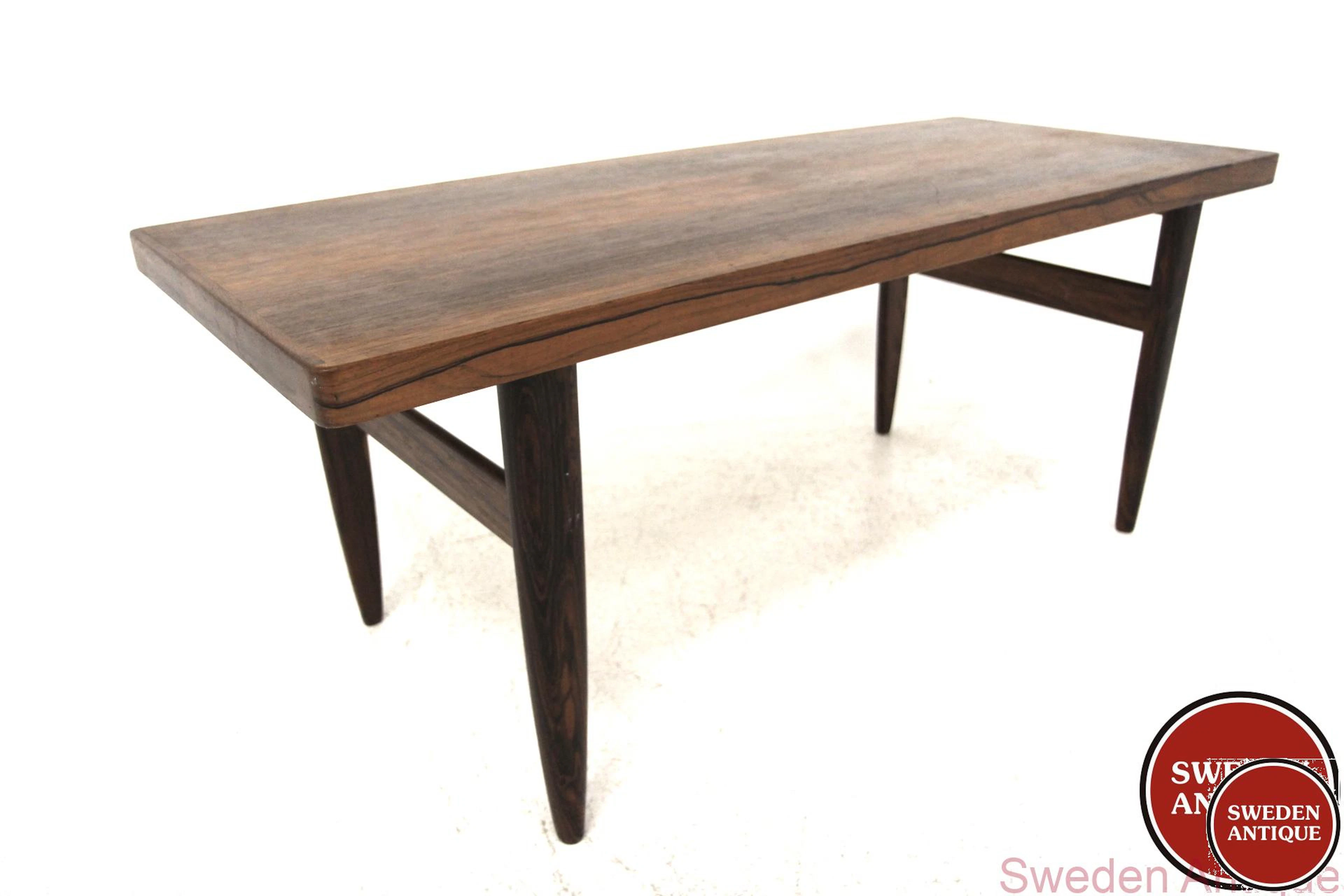 Coffee table 1960s Swe. Rosewood