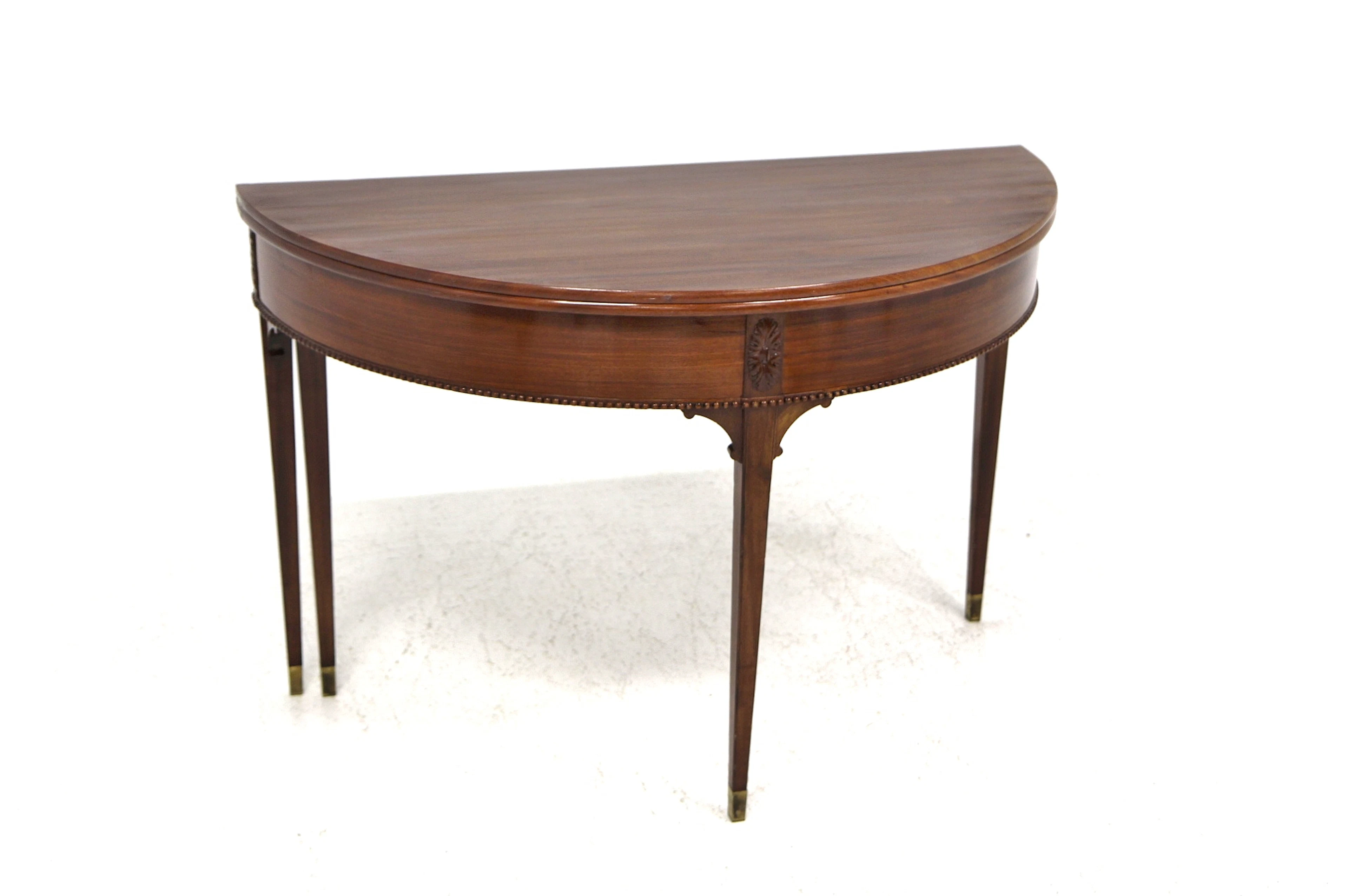 Antique Playing table 19th-century Mahogany Swedish