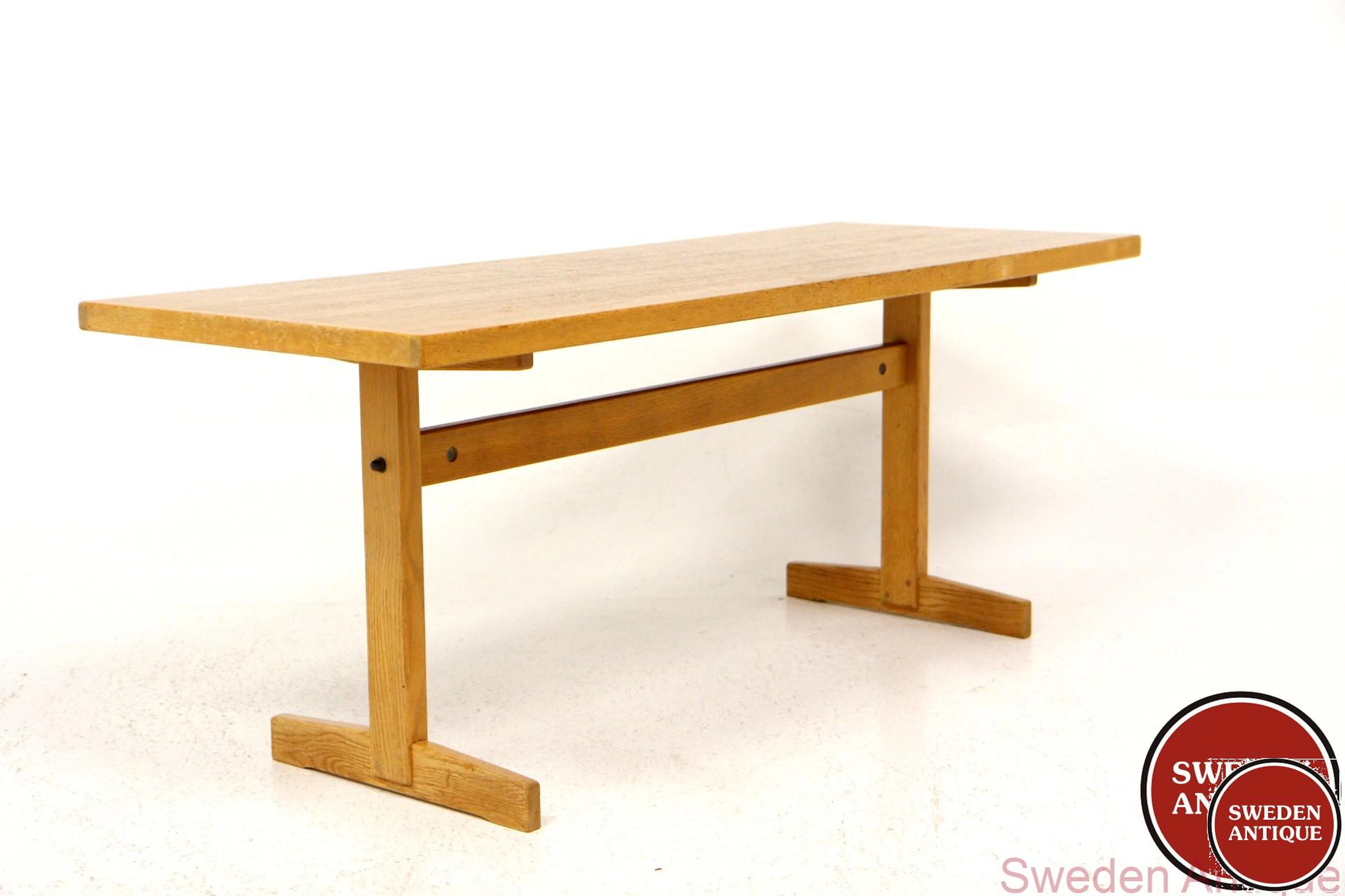 Coffee table 1960s Swe. Oak