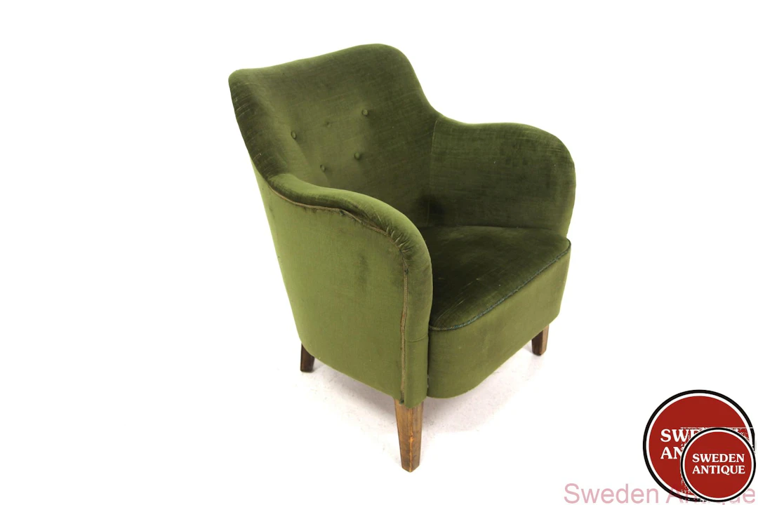 Lounge chairs 1940s Swe. Beech