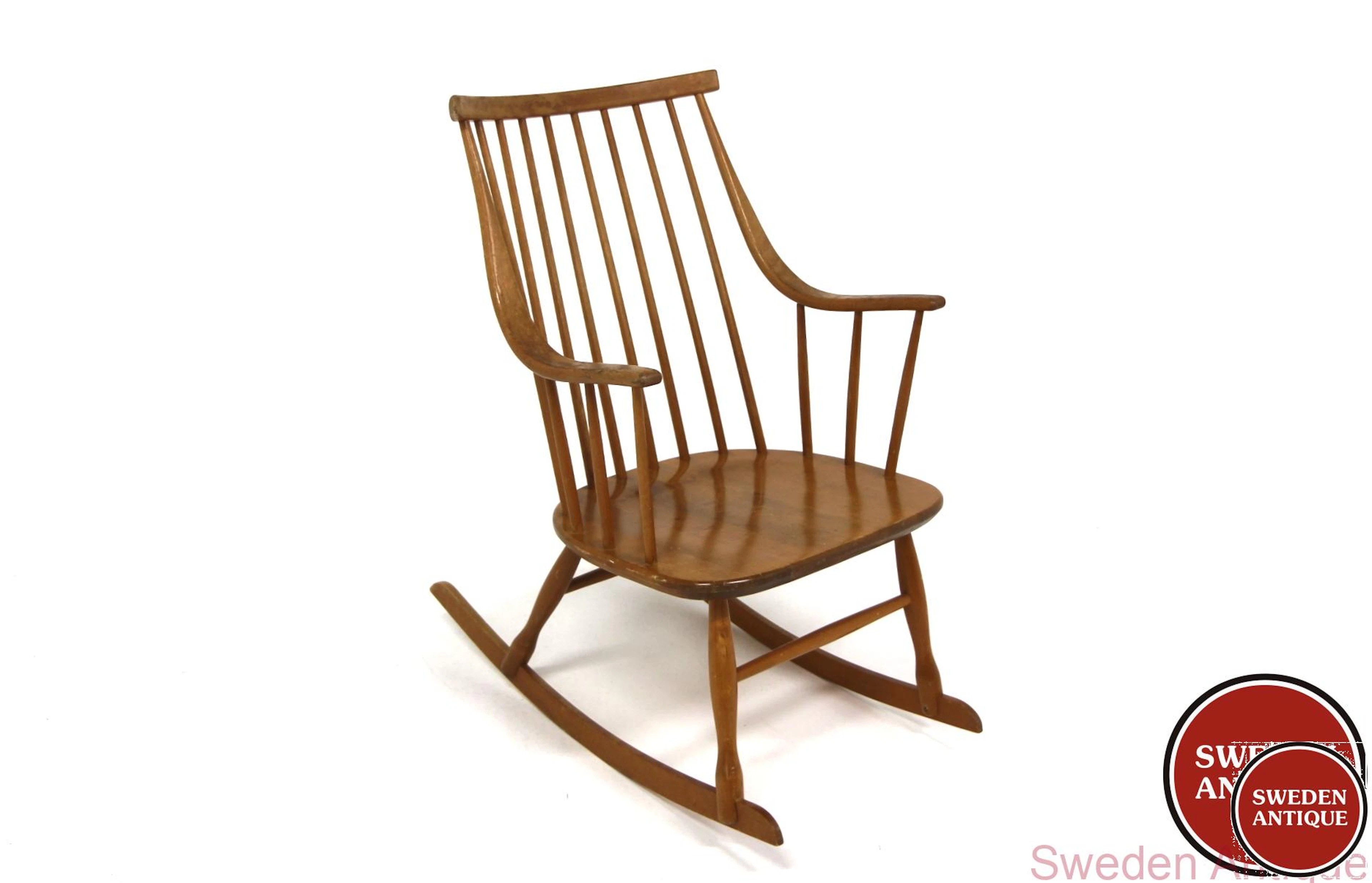 Rocking chair Grandessa Lena Larsson for Nässjö Stolfabrik, NESTO