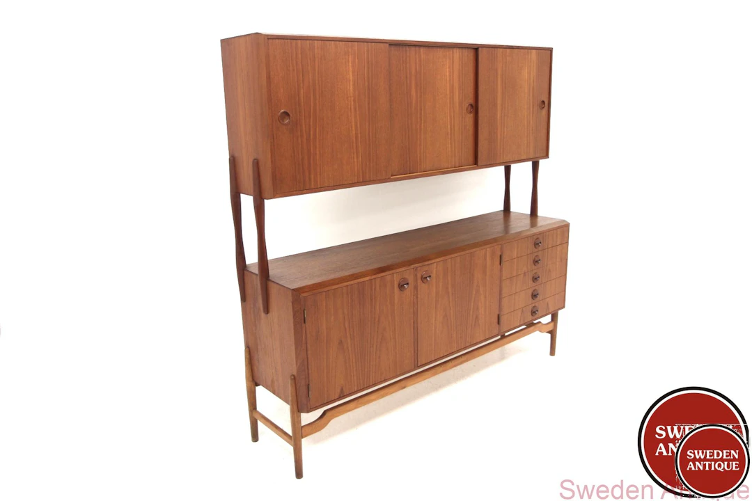 Cabinet A. Ahlström Osakeyhtiö, Warkaus 1950s Fin. Teak