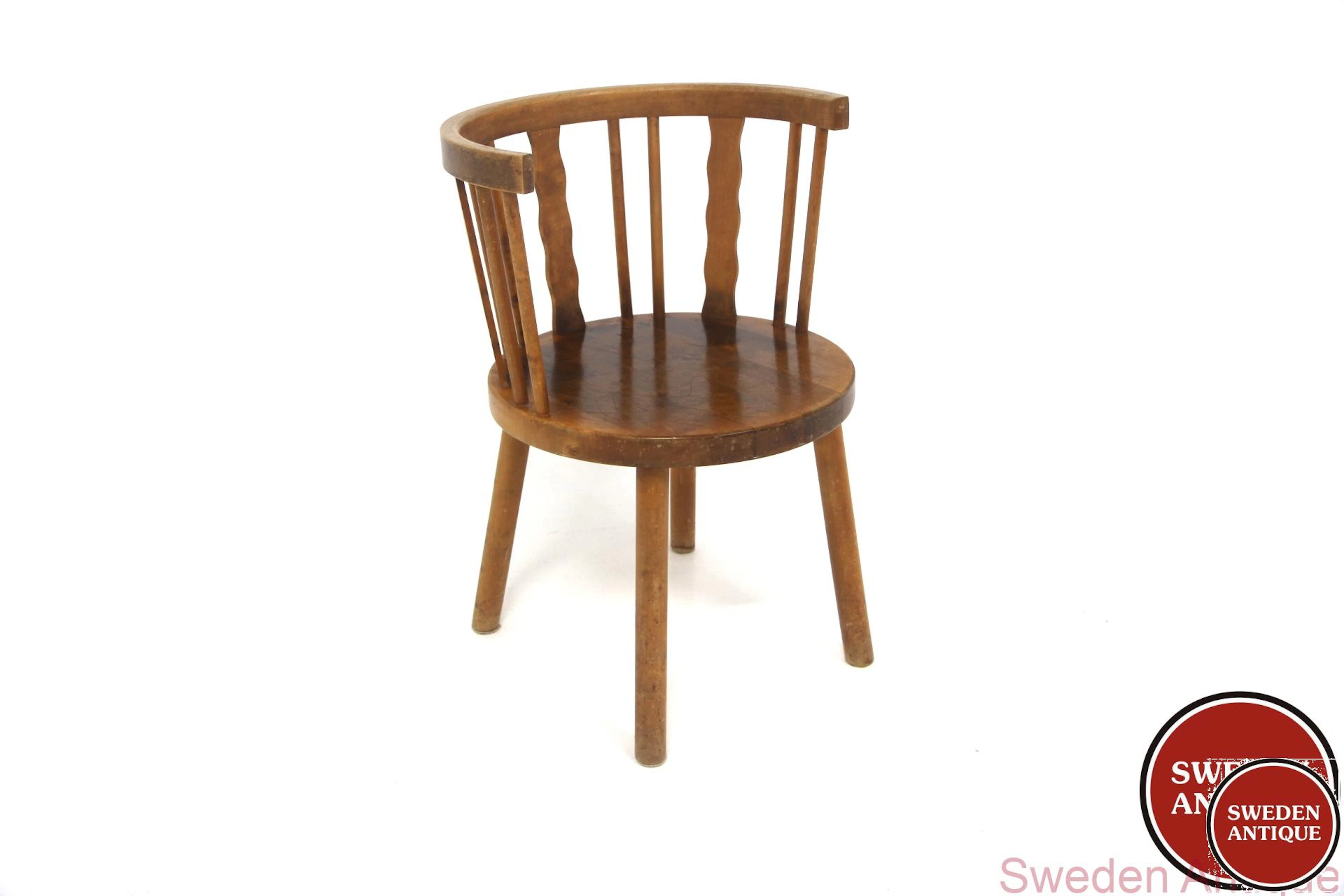 Chair Steneby Hemslöjd Sportstuge Möbel Year: 1950s Origin: Swe. Material: