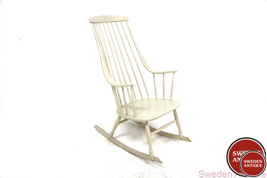 Rocking chair Bohem 604 Lena Larsson for Nesto, Nässjö Stolfabrik