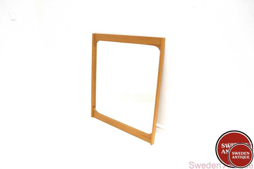 Mirror 1970s Swe. Pine