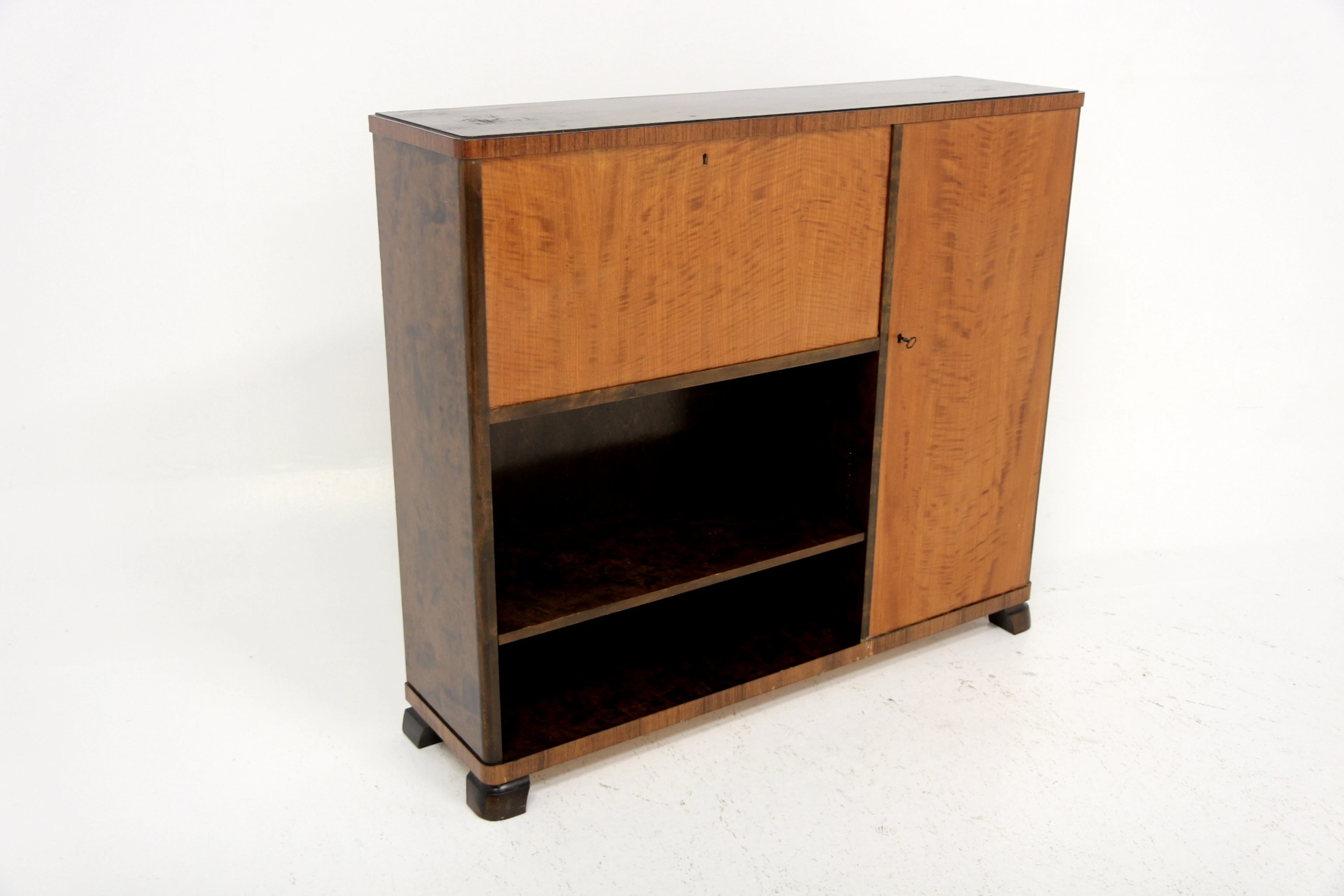 Bookshelf / Secretary Swedish Modern Year: 1930s Origin: Swe. Material: