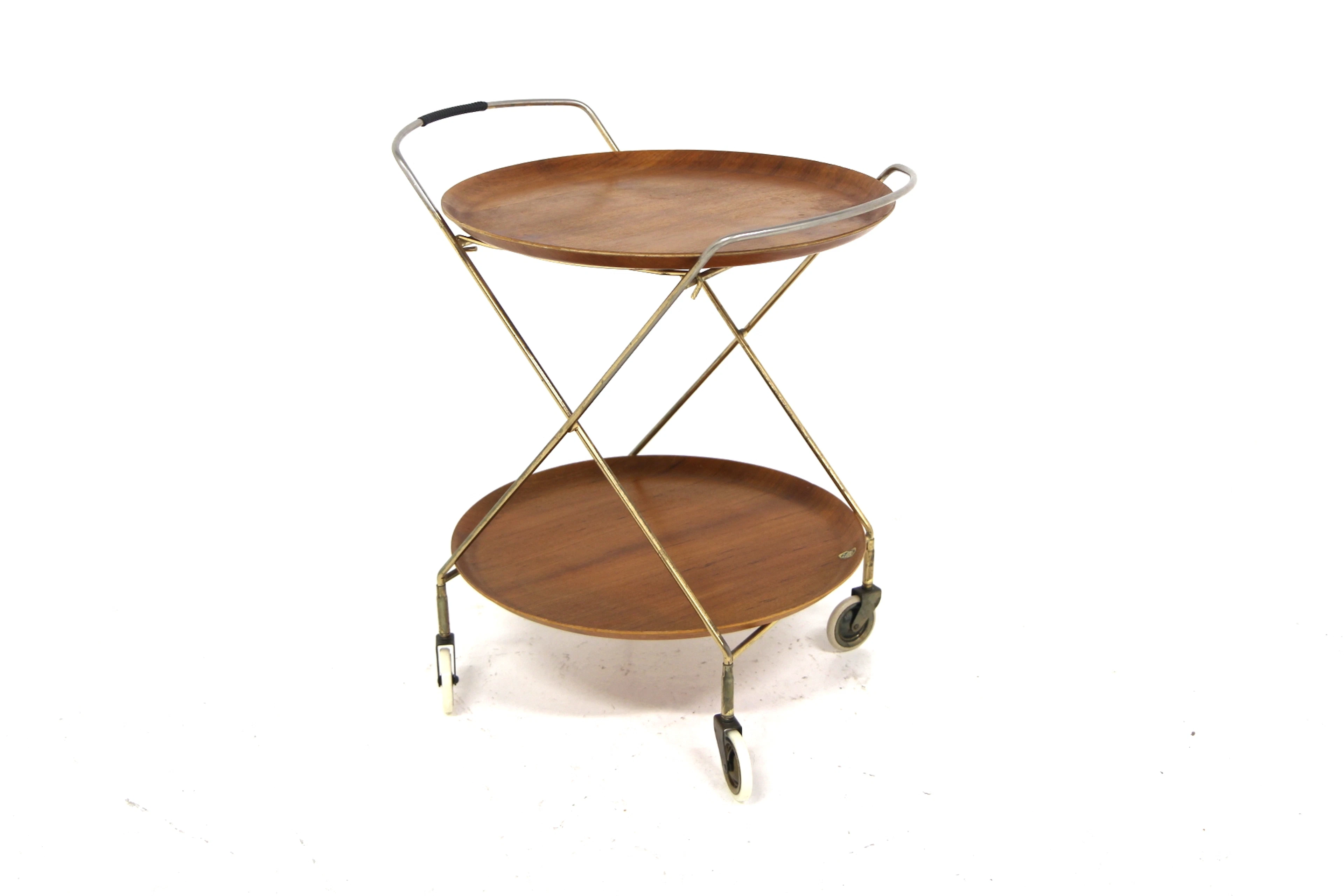 Trolly / Serving cart JH Fabrikerna, Sävsjö Year: 1950s Origin: Swe.